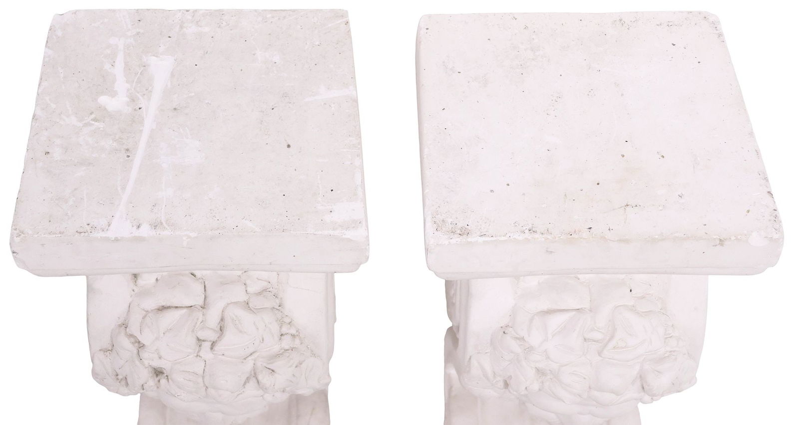 (2) NEOCLASSICAL STYLE ARCHITECTURAL PLASTER CORBELS / WALL BRACKETS - 3