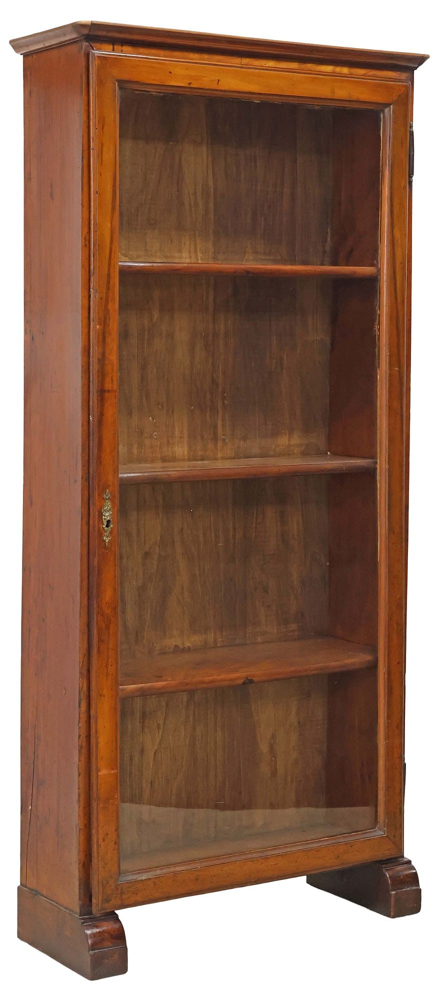 LOUIS PHILIPPE PERIOD GLAZED MAHOGANY DISPLAY CABINET / VITRINE (1 of 5)