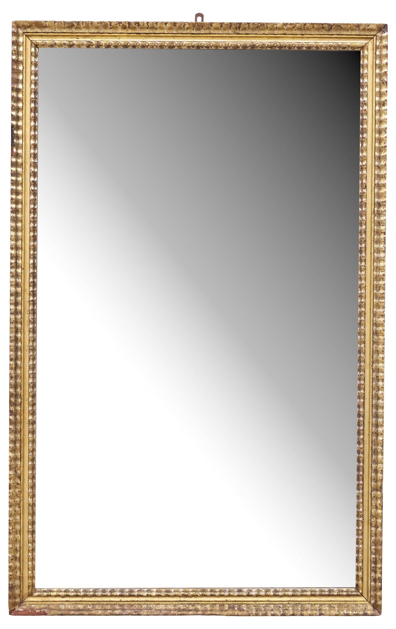 ITALIAN TWO-TONE GILTWOOD MIRROR, 51.5" X 32.5" (1 of 3)