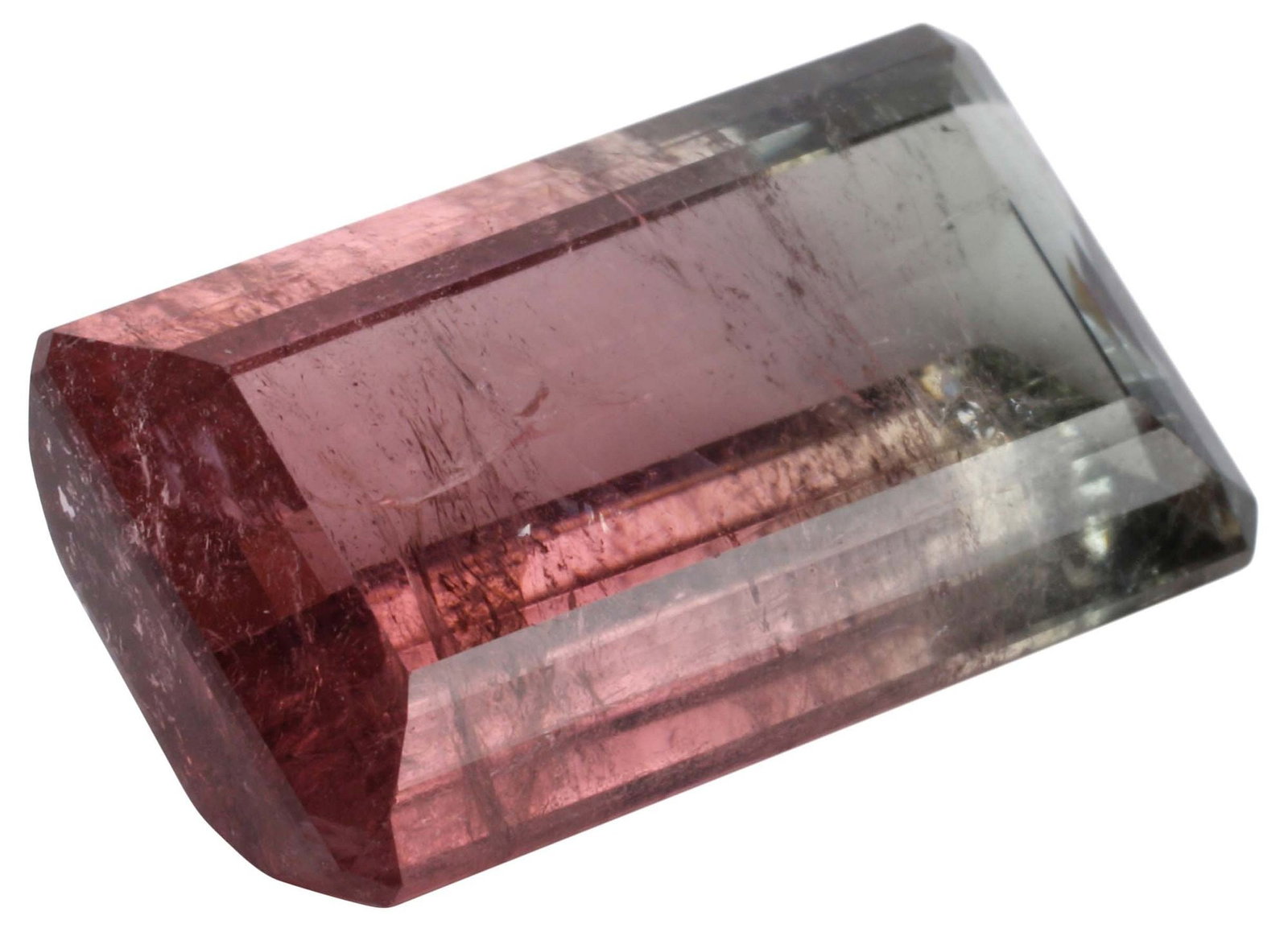 ESTATE UNMOUNTED TOURMALINE GEMSTONE, 12.45CTS: Estate loose tourmaline gemstone, approx 12.45cts, 2.7 grams **NOTE: ALL JEWELRY & COIN LOTS REALIZING OVER $1,000 MUST BE PAID BY BANK WIRE. STANDARD TREATMENTS ASSUMED ON ALL COLORED STONES**