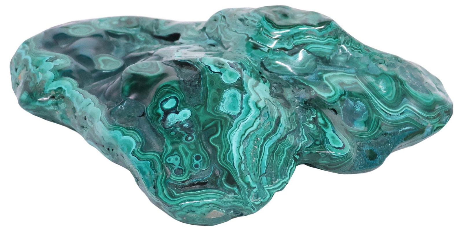 LARGE GEOLOGICAL MALACHITE SPECIMEN - 2