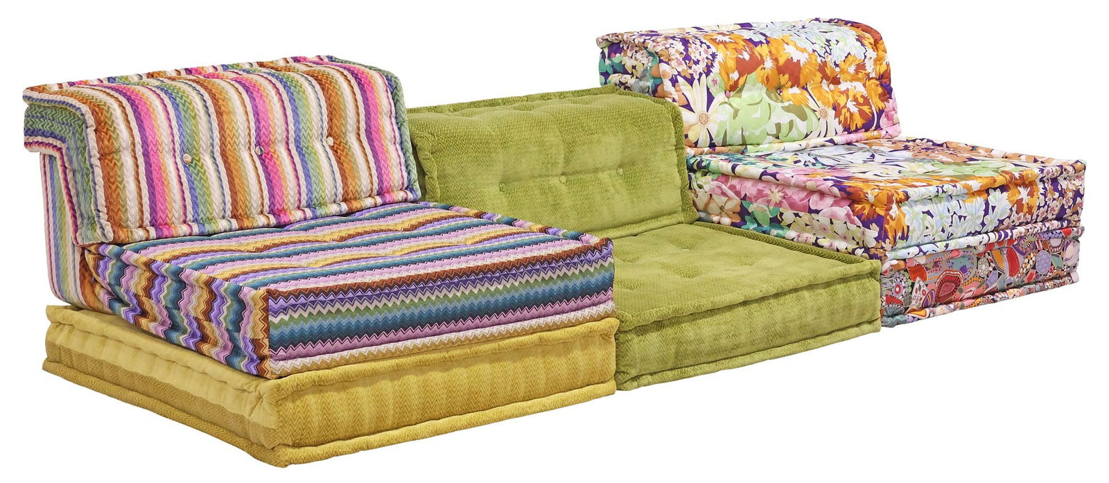 (8PCS) MISSONI HOME FOR ROCHE BOBOIS MODULAR 'MAH JONG' SOFA (1 of 8)