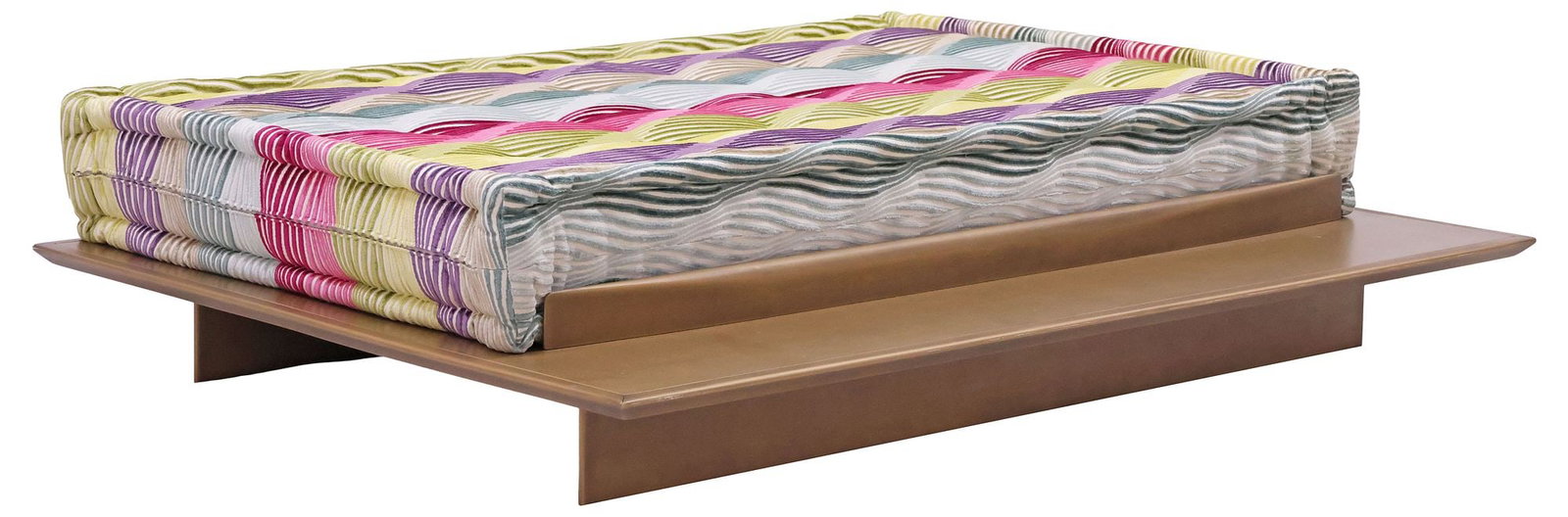 LARGE MISSONI HOME FOR ROCHE BOBOIS 'MAH JONG' OTTOMAN ON PLATFORM (1 of 6)