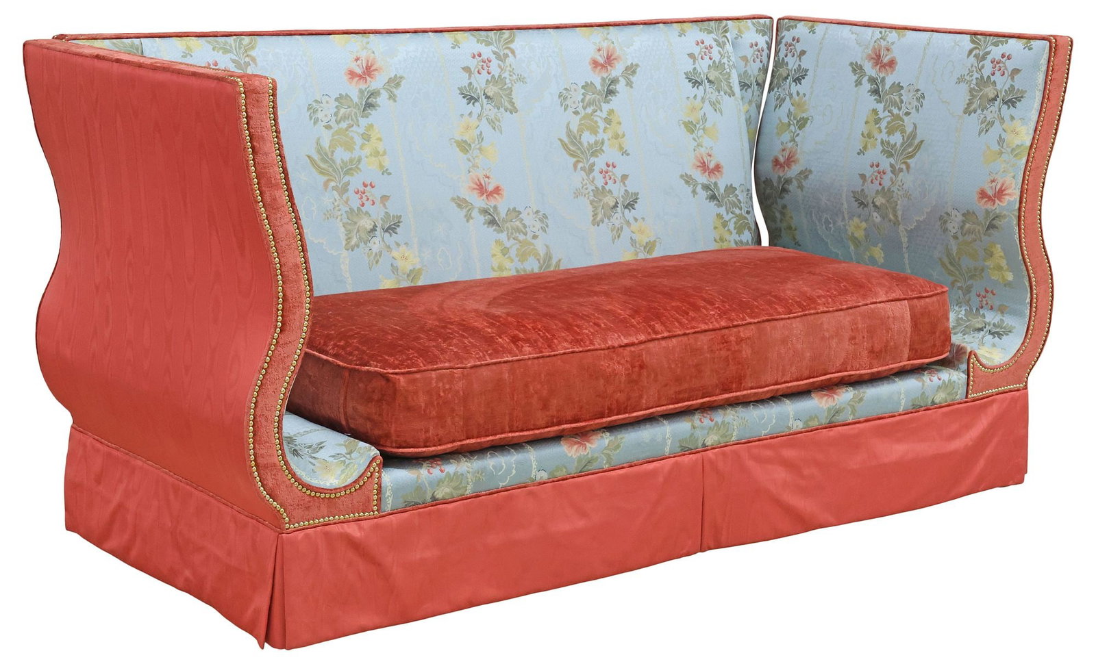 OVERSIZED CUSTOM JACQUARD-UPHOLSTERED DAYBED / SOFA (1 of 4)