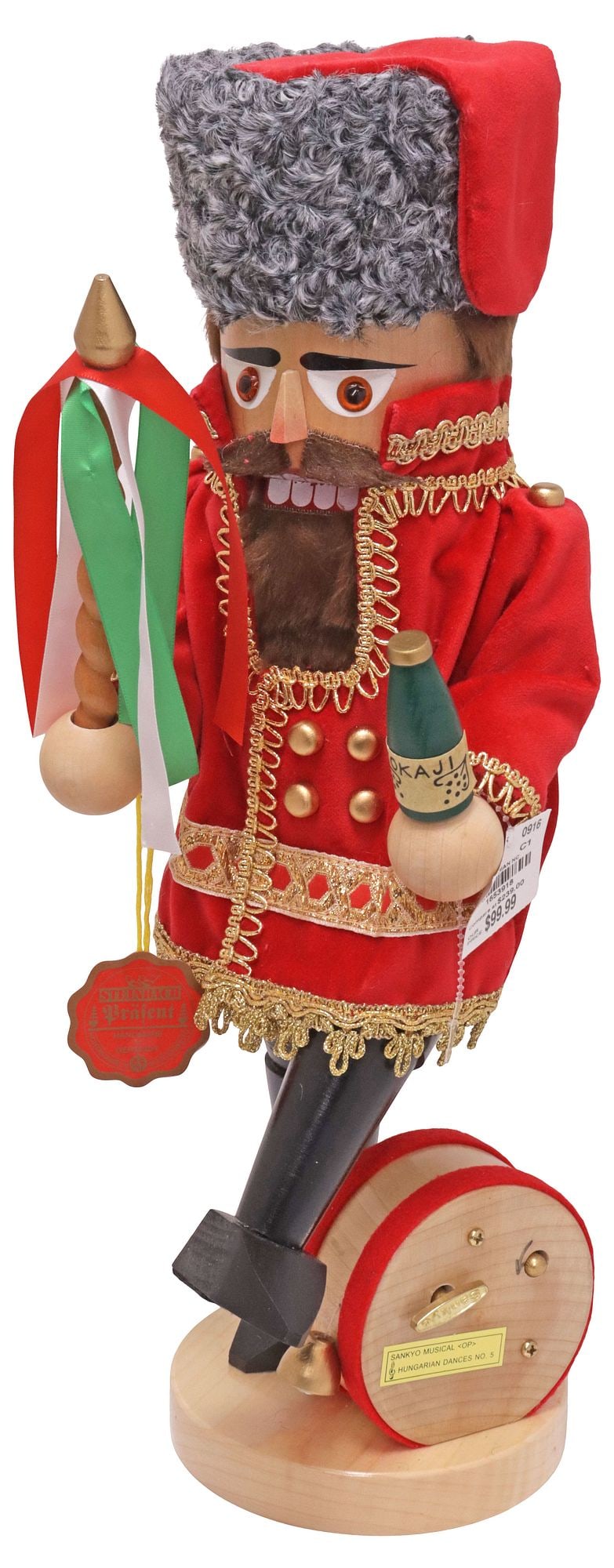GERMAN STEINBACH CHRISTMAS NUTCRACKER, HUNGARIAN DANCER #S1967 (1 of 10)