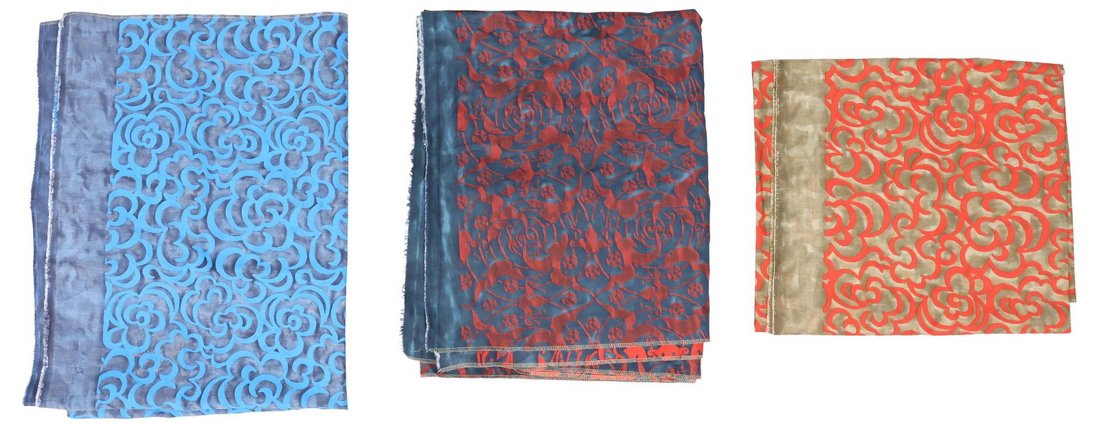 (3) FORTUNY DESIGNER FABRIC, 'NUVOLE' & 'ONEIROI' PATTERNS (1 of 5)