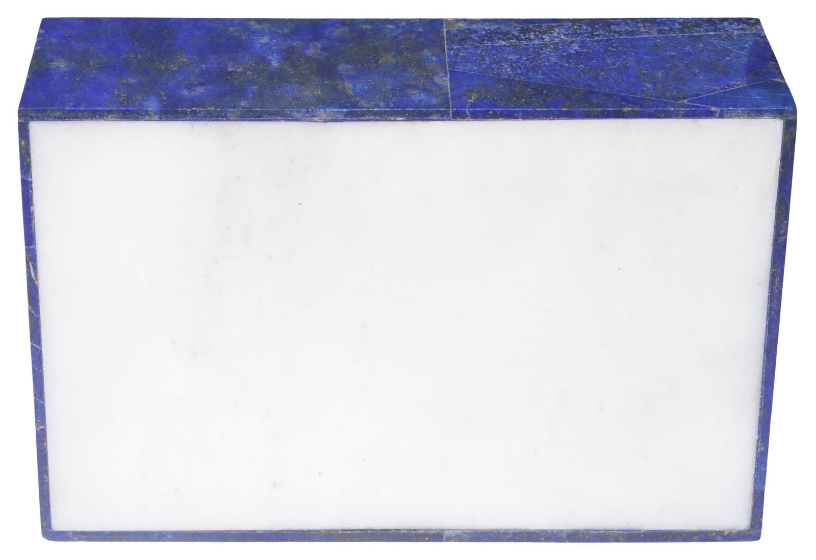 EMPIRE STYLE ORMOLU-MOUNTED LAPIS LAZULI TABLE BOX - 6