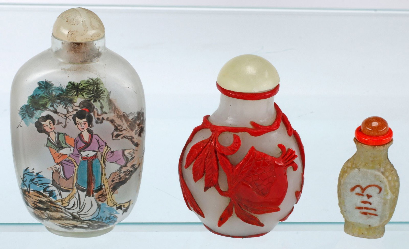 (12) CHINESE SNUFF BOTTLES - 3