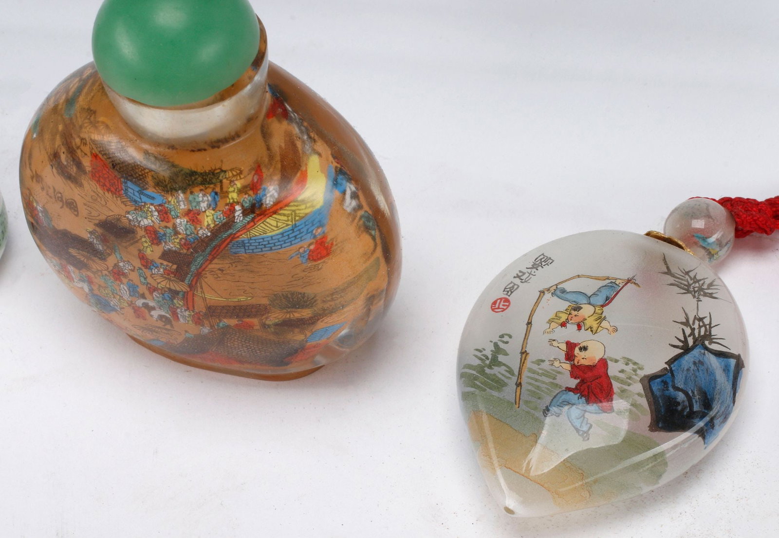 (12) CHINESE SNUFF BOTTLES - 5