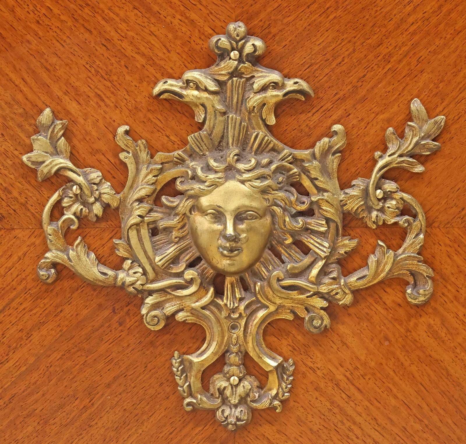 LARGE ROCOCO STYLE ORMOLU-MOUNTED BOMBE DISPLAY CABINET - 5