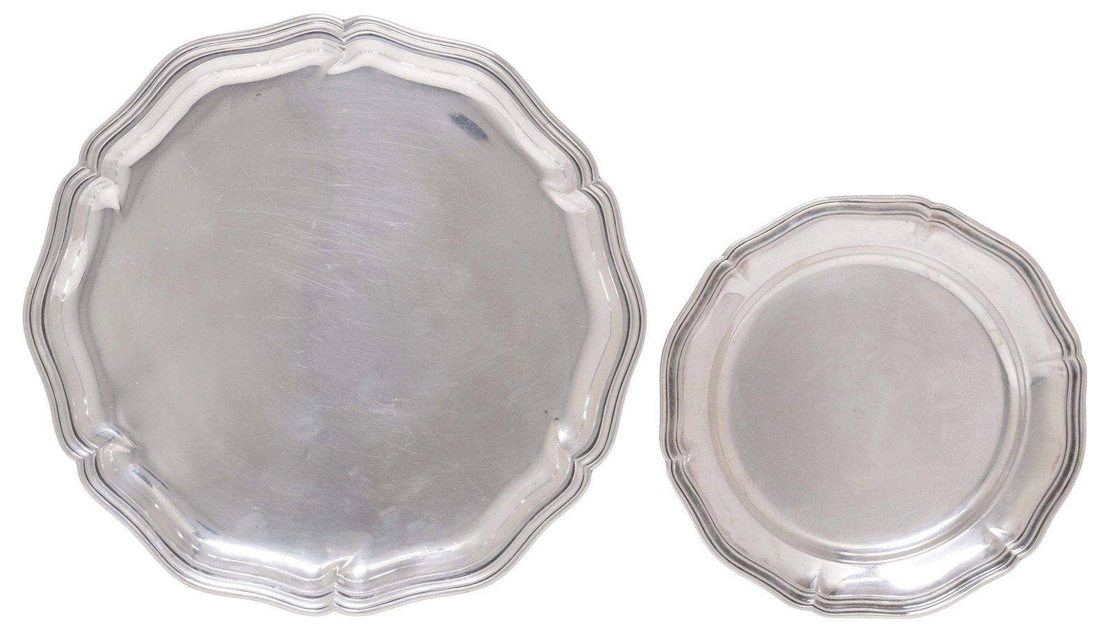 (2) GERMAN .830 & .835 SILVER PLATES, MH WILKENS & SOHNE & KH (1 of 6)