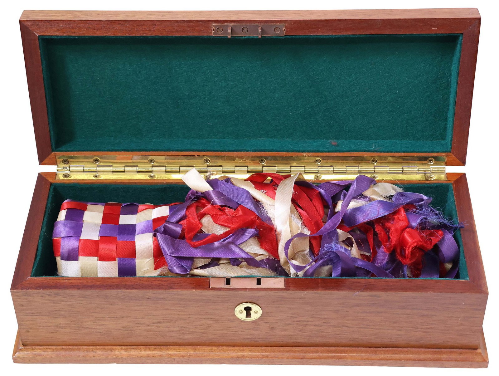 U.S. NAVY SHIP S.S. PLATTE COMMEMORATIVE CHRISTENING BOTTLE IN BOX (1 of 6)