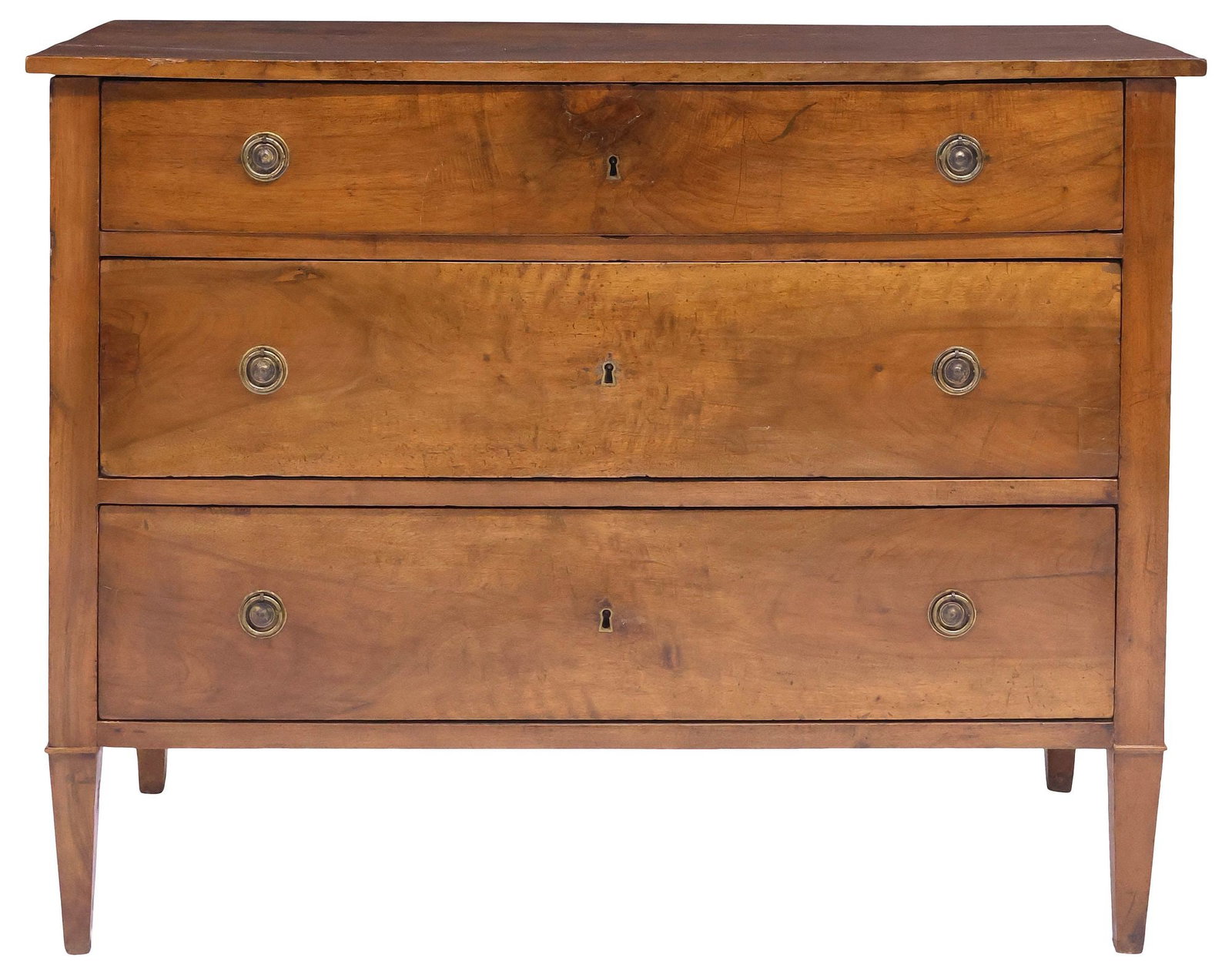 ITALIAN NEOCLASSICAL WALNUT COMMODE, 18TH C. - 2