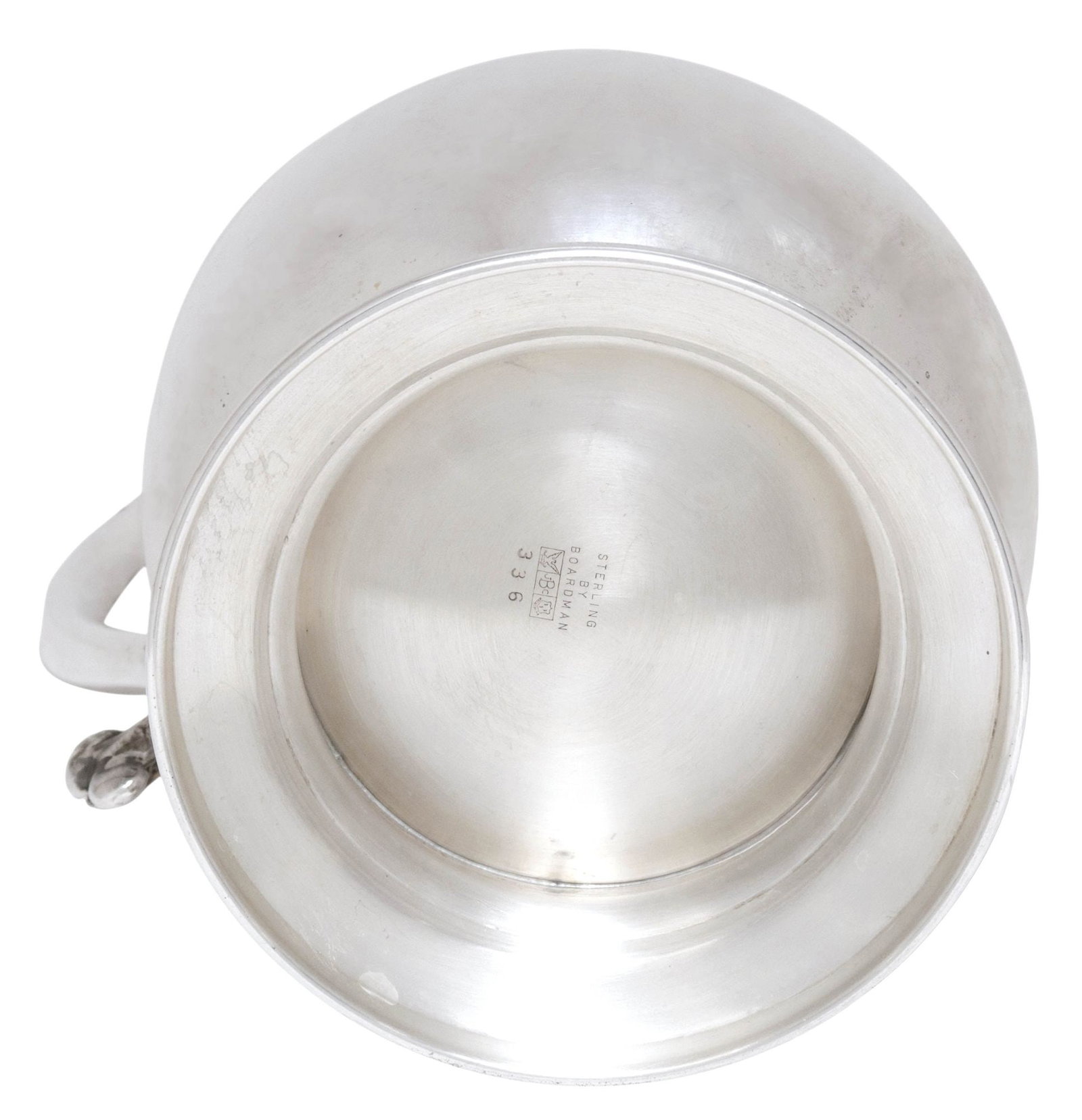 BOARDMAN SILVERSMITHS STERLING SILVER PRESENTATION PITCHER, 20.73OZT - 4