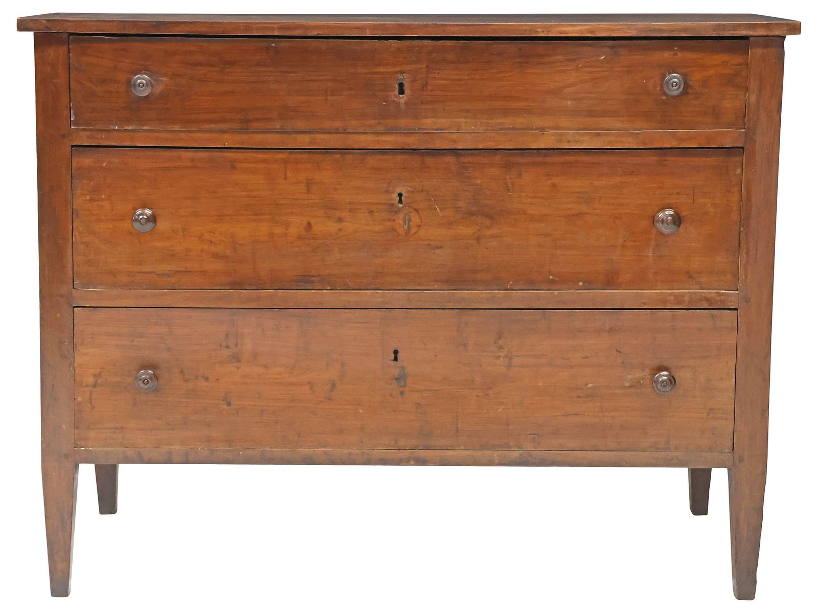 ITALIAN NEOCLASSICAL WALNUT COMMODE, 18TH C. - 2