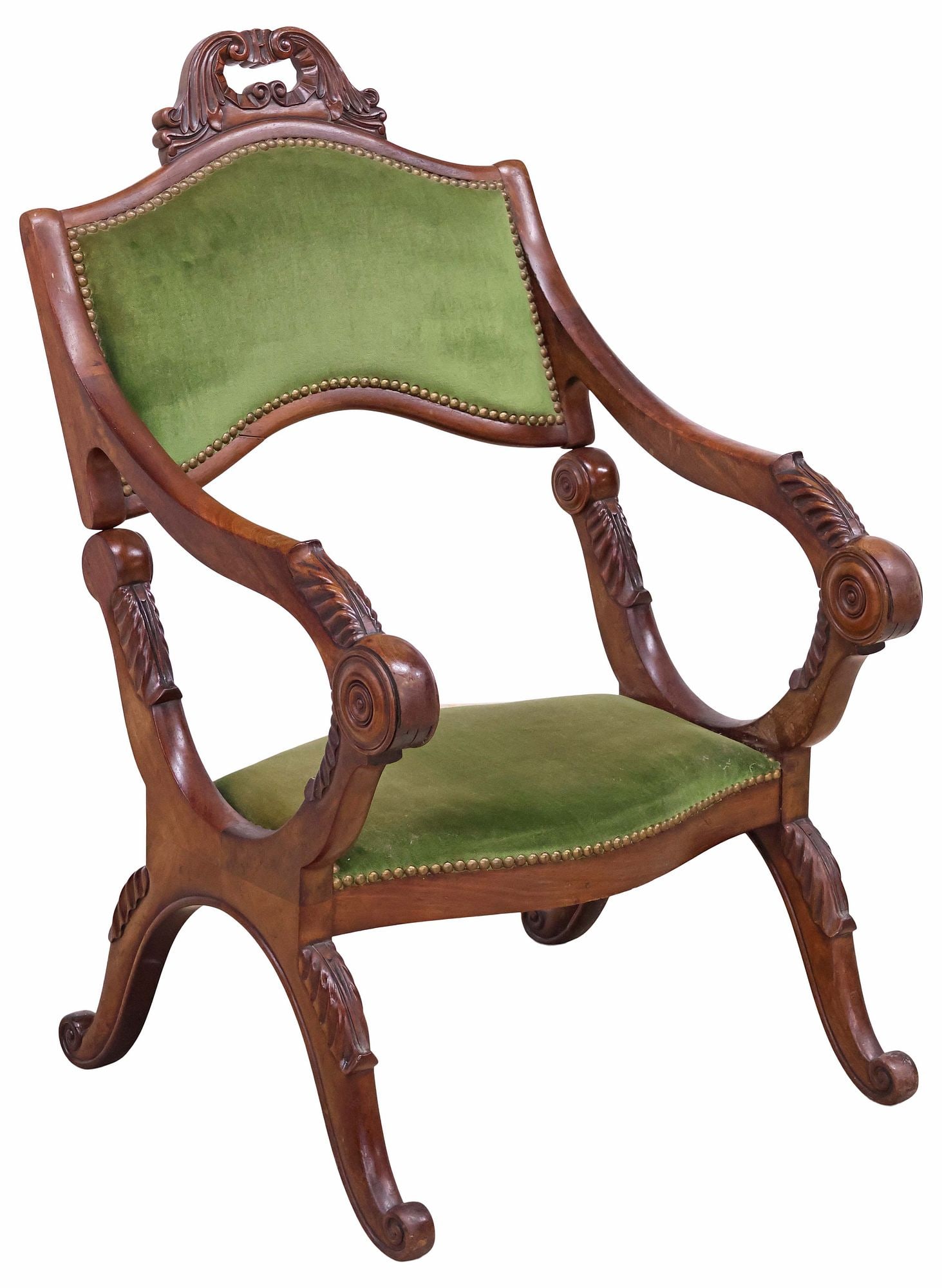 FRENCH RENAISSANCE REVIVAL MAHOGANY METAMORPHIC CHAIR / PRIE DIEU KNEELER (1 of 5)