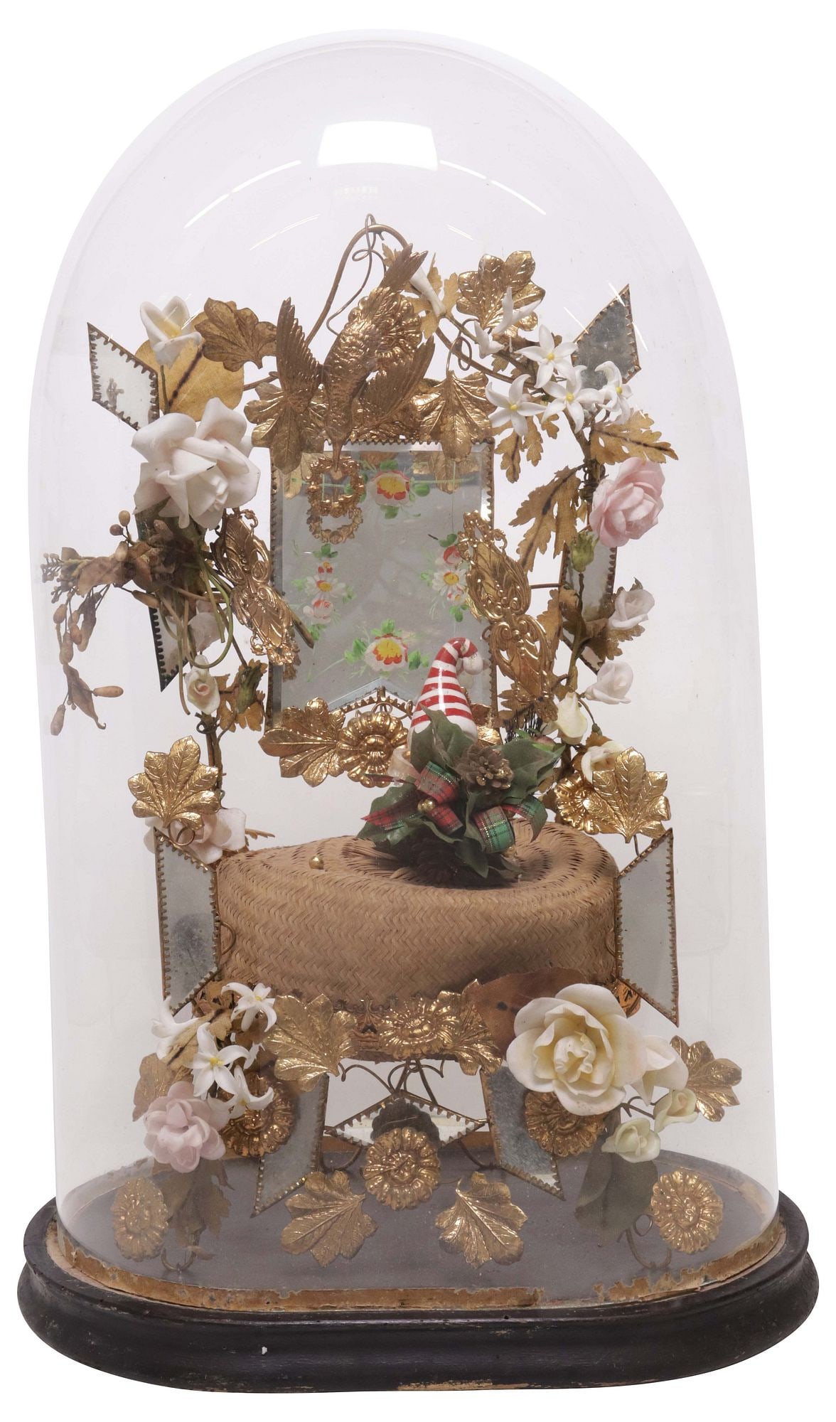 FRENCH CHRISTMAS GLOBE DE MARIEE / BRIDE'S GLOBE IN CLOCHE (1 of 5)