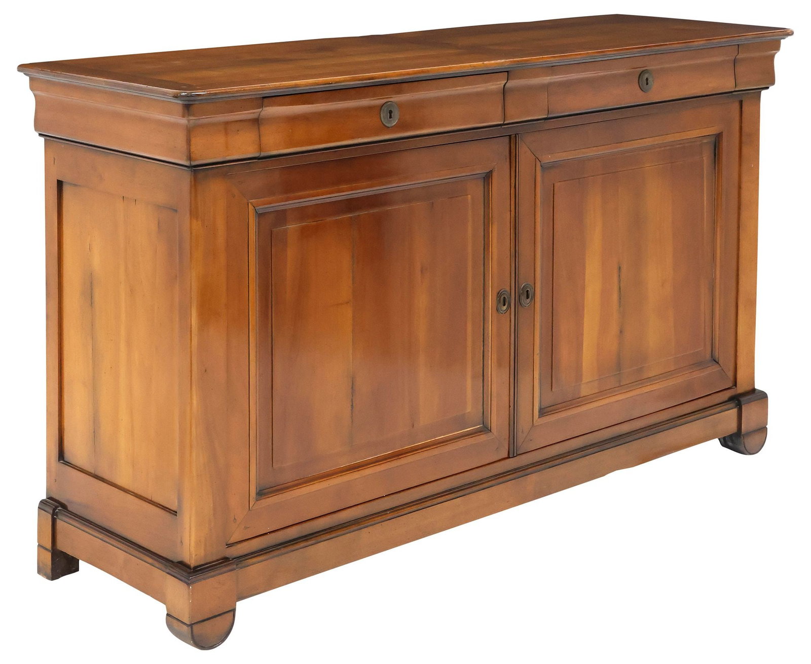 FRENCH LOUIS PHILIPPE PERIOD FRUITWOOD SIDEBOARD (1 of 6)