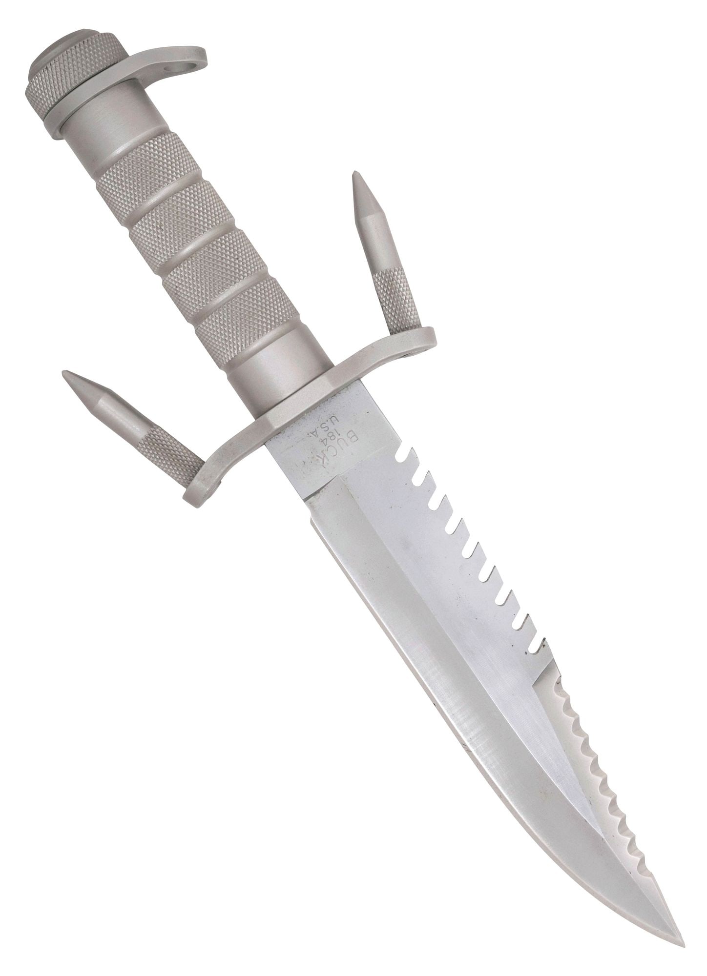 SCARCE BUCKMASTER 184 SURVIVAL KNIFE & SHEATH - 4