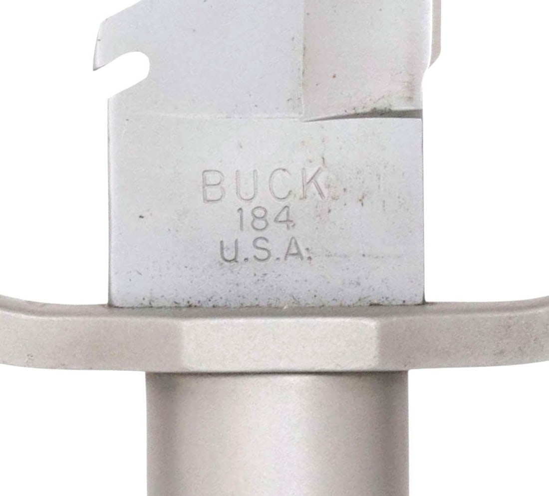 SCARCE BUCKMASTER 184 SURVIVAL KNIFE & SHEATH - 5