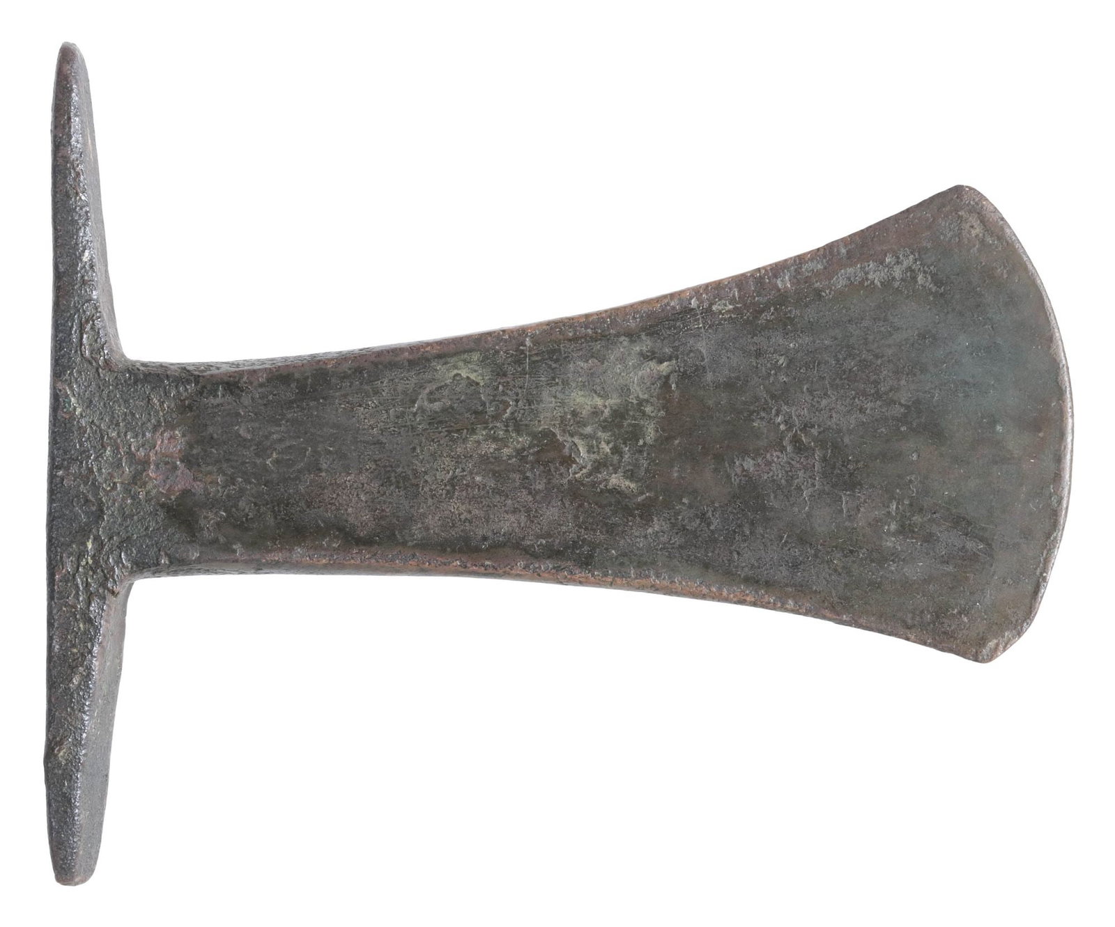 PRE-COLUMBIAN PERUVIAN COPPER AXE HEAD - 3