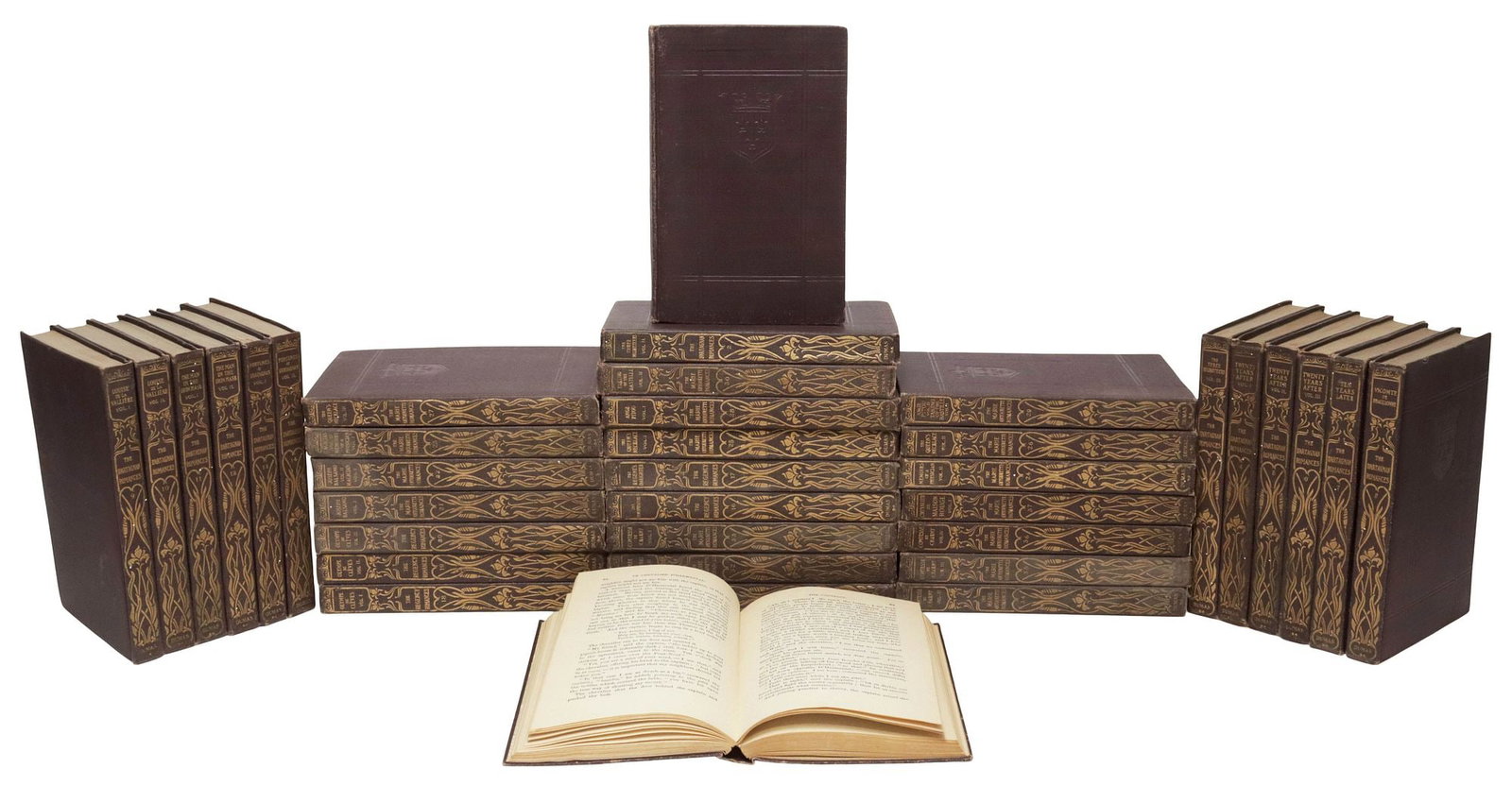 (37 VOL'S) "THE ROMANCES OF ALEXANDER DUMAS", PUB. 1888-1894 (1 of 4)