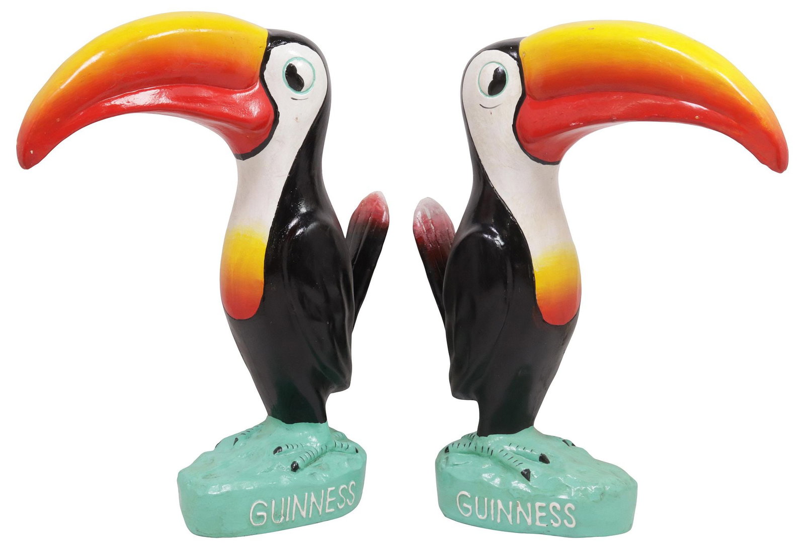 (2) GUINNESS TOUCAN ADVERTISING DISPLAY FIGURES (1 of 5)