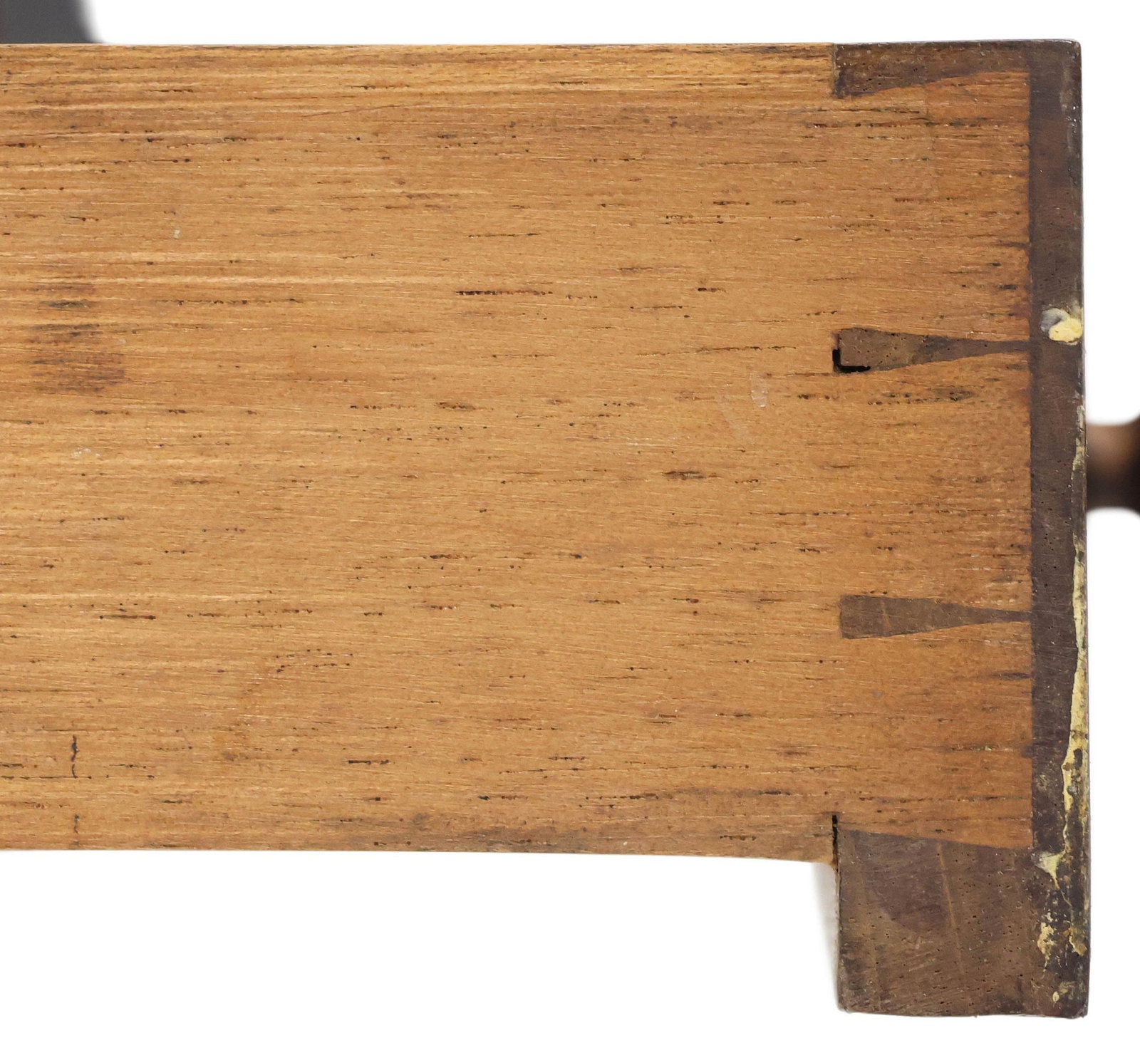 ENGLISH REGENCY PERIOD BURLED WALNUT DROP-LEAF WORK TABLE - 5