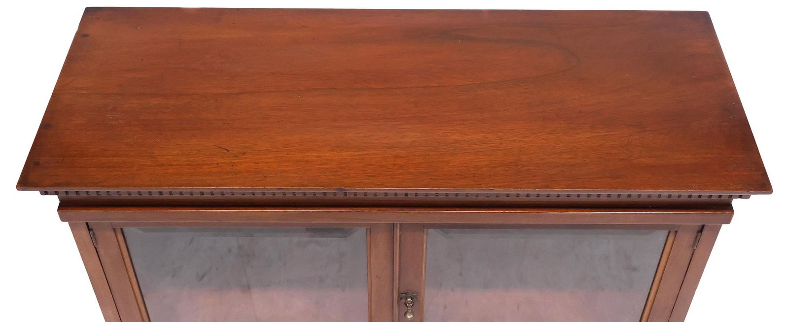 SIMPOLES CHAPTER GLAZED MAHOGANY 3-STACK BARRISTER'S BOOKCASE - 4