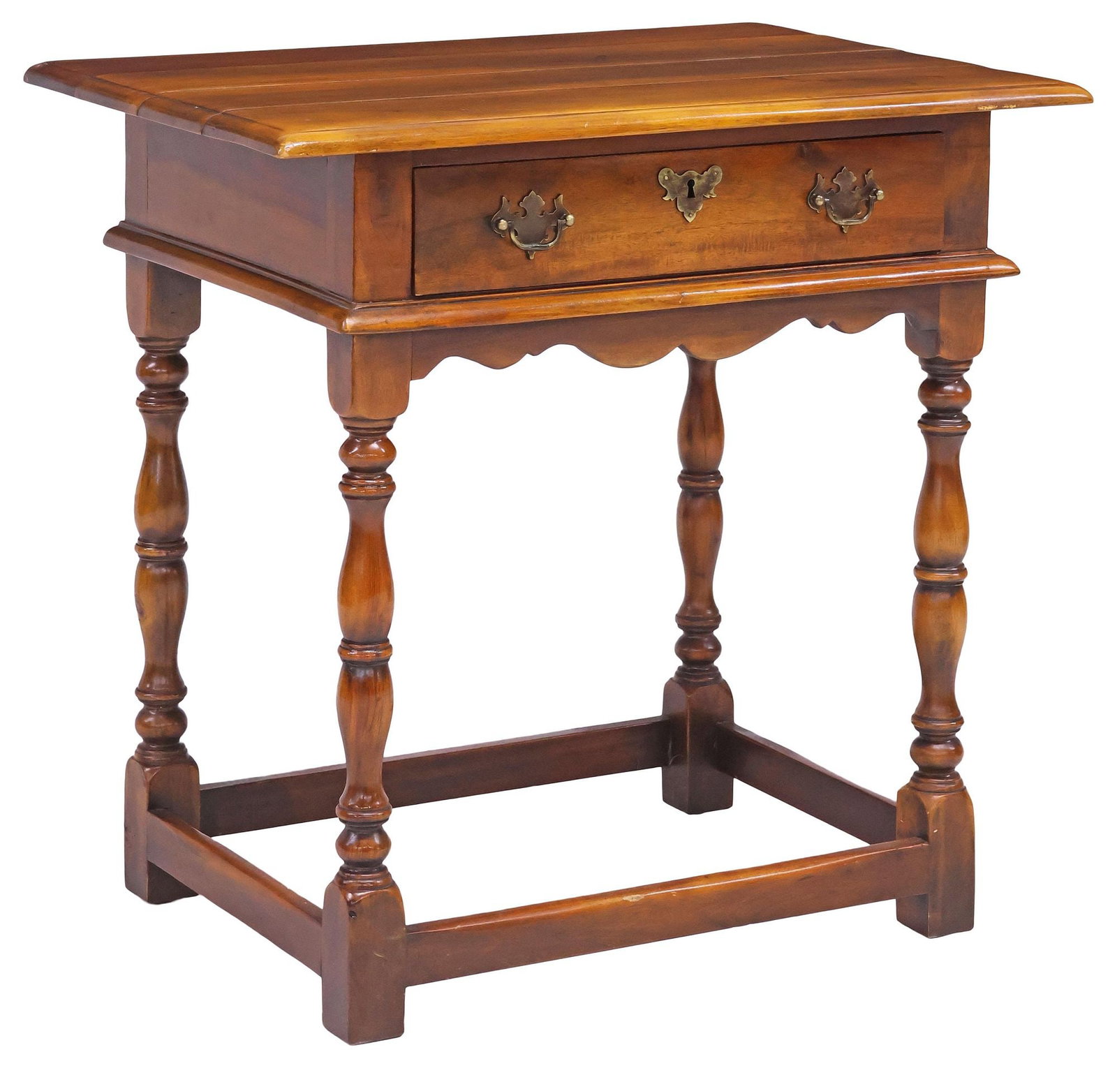 ENGLISH THEODORE ALEXANDER (ATTRIB.) CARVED SIDE TABLE (1 of 5)