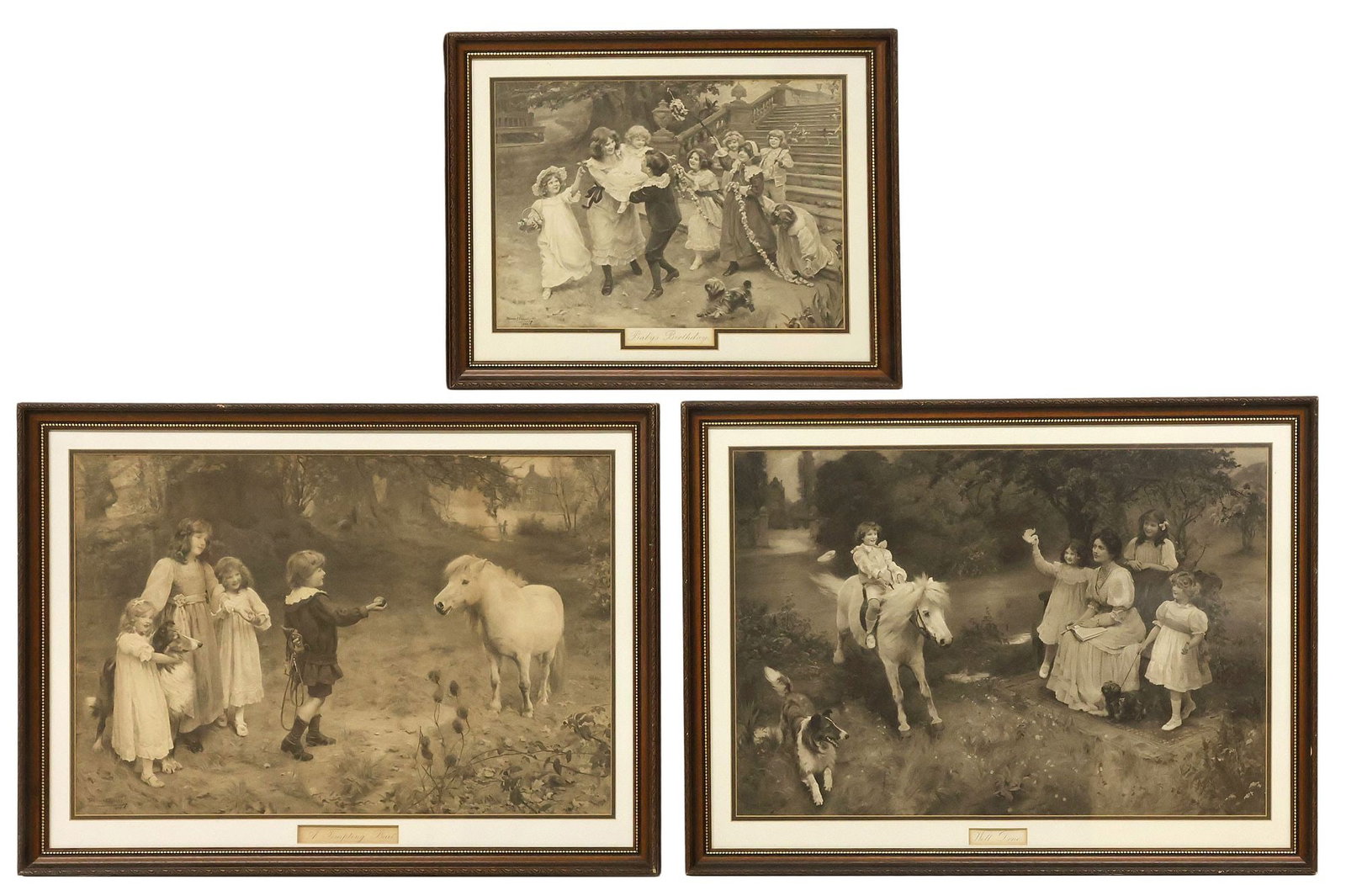 (3) AFTER ARTHUR JOHN ELSLEY (ENGLISH, D.1952) BLACK & WHITE PRINTS (1 of 5)