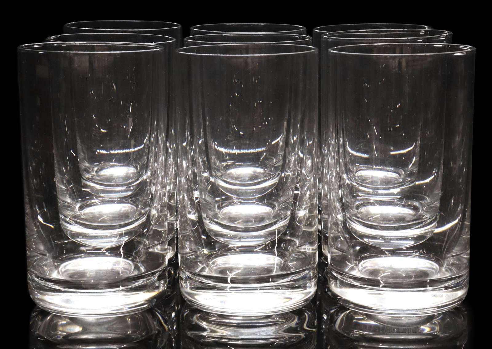 (9) ROBERTO SAMBONET (1924-1995) FOR BACCARAT HIGHBALL GLASSES/ TUMBLERS (1 of 3)