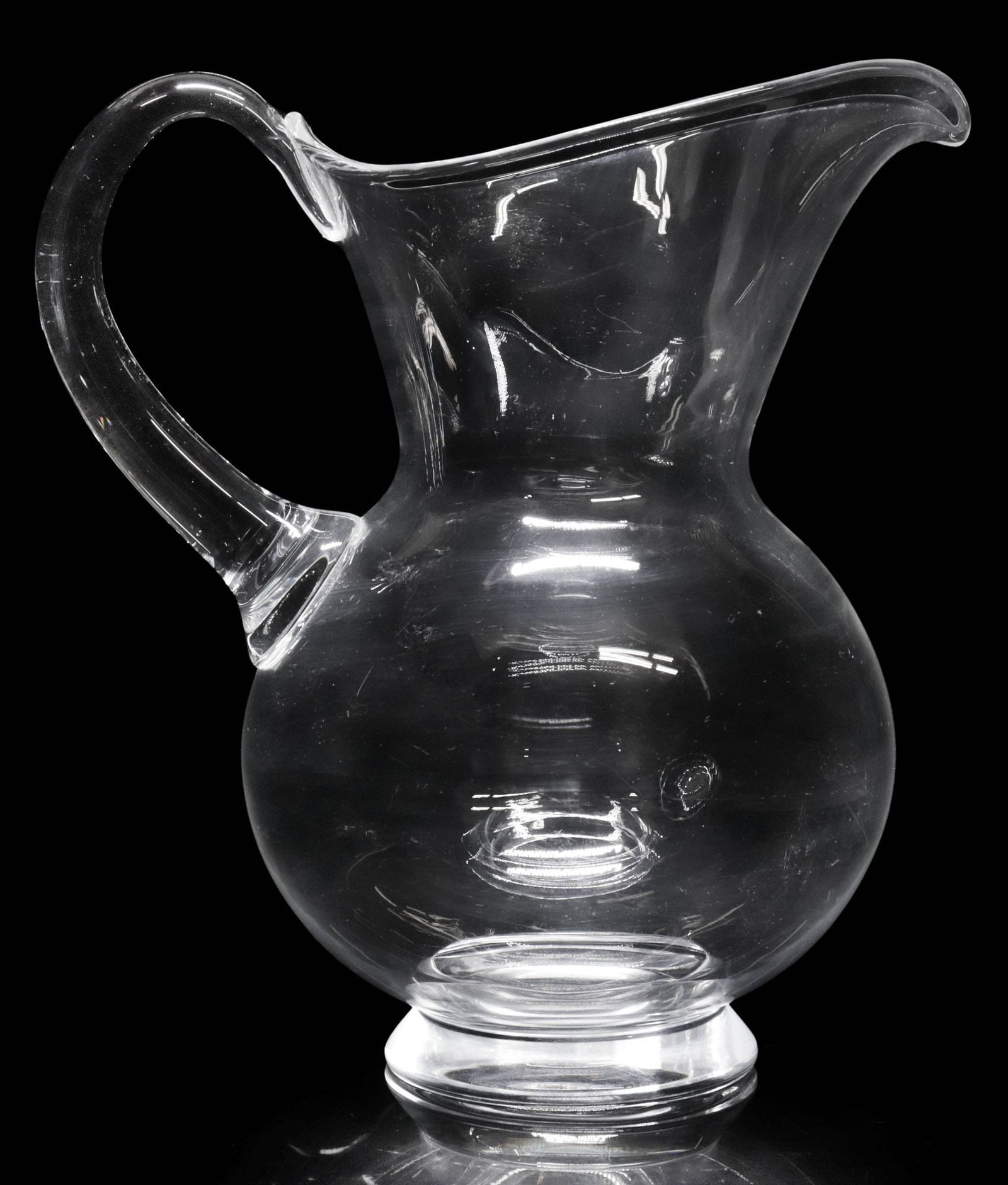 JOHN REVES (D.2003) FOR STEUBEN CRYSTAL PITCHER, #7837 (1 of 4)