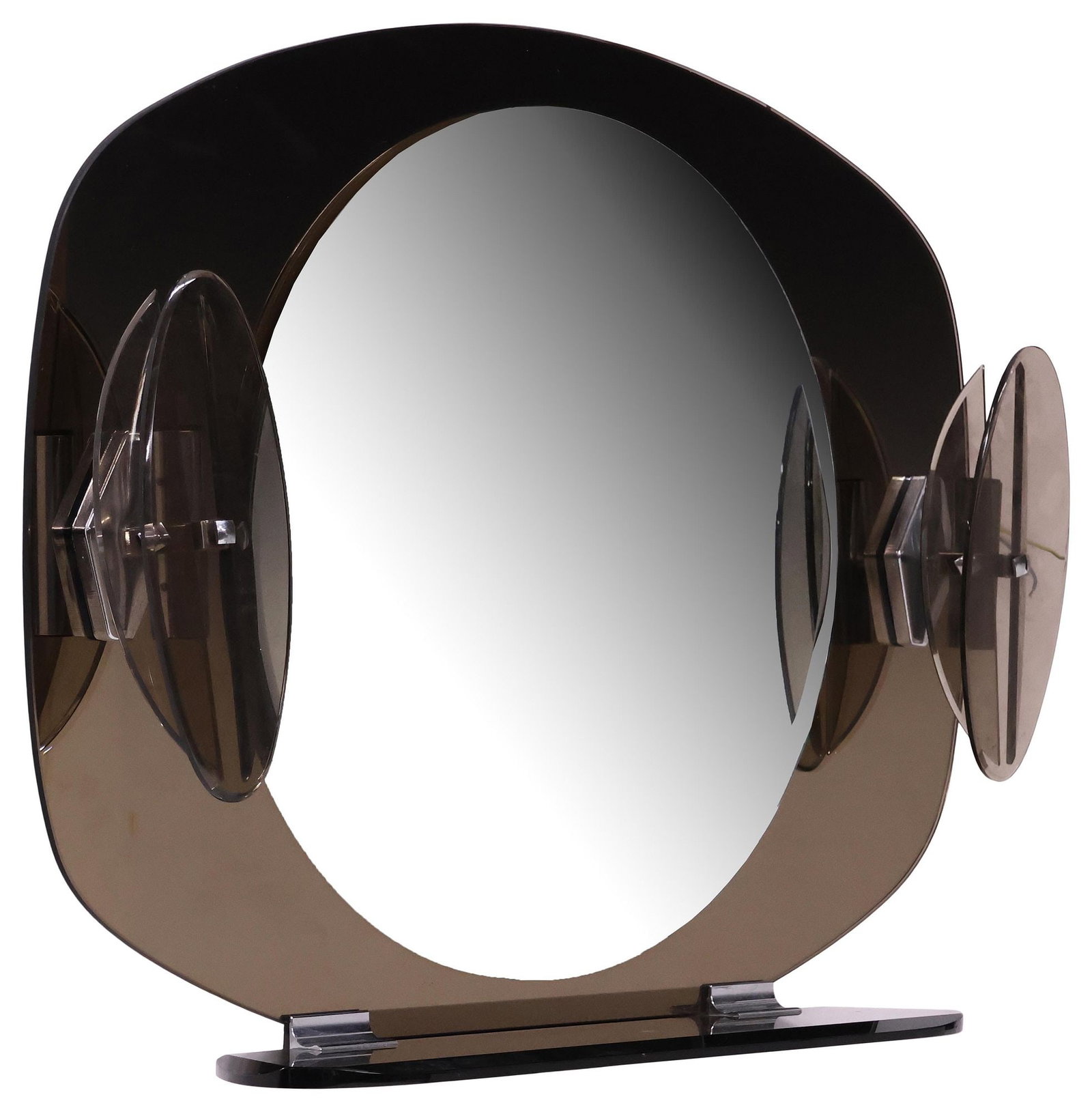 MODERN ITALIAN MURANO ILLUMINATED BATHROOM MIRROR (1 of 5)