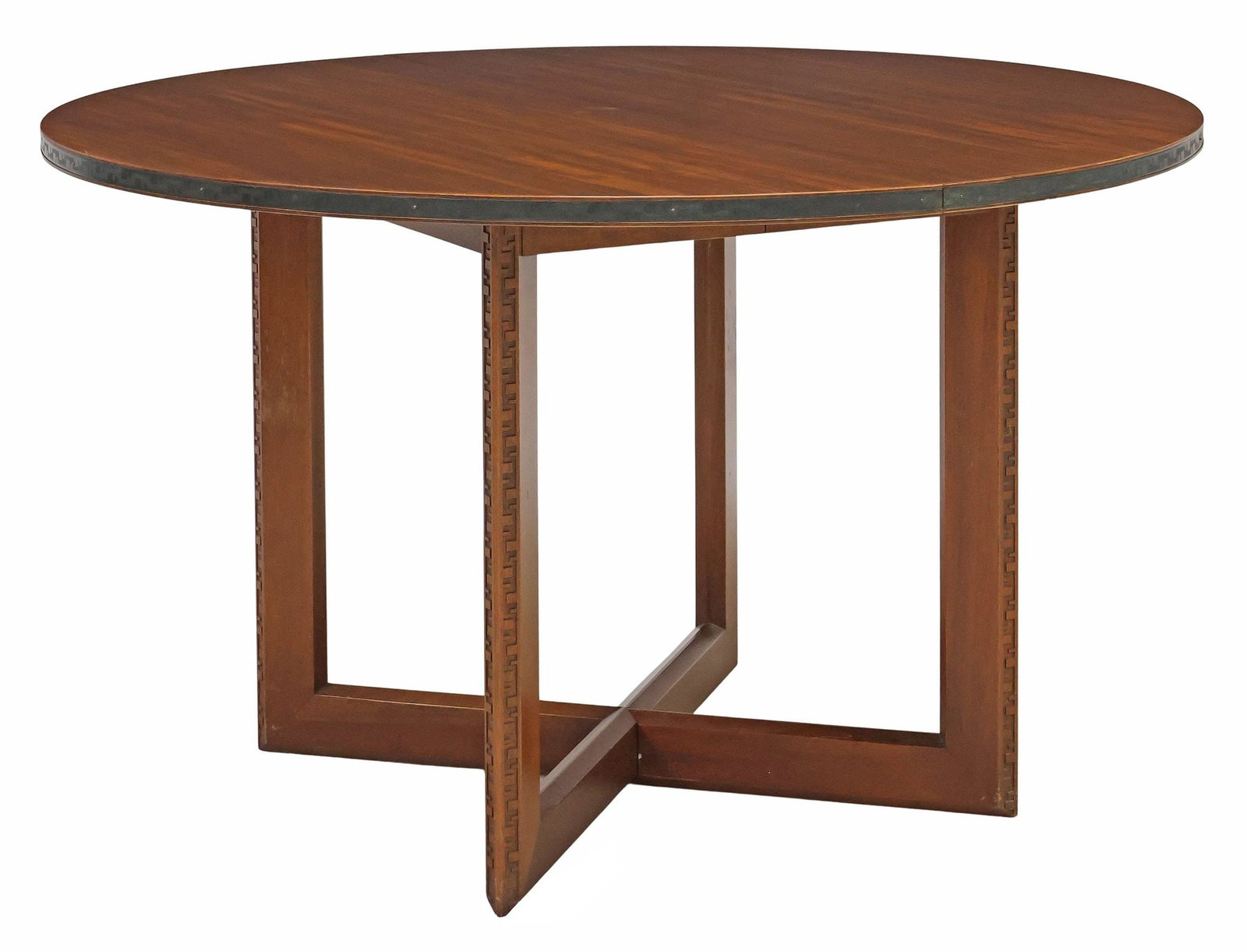 FRANK LLOYD WRIGHT FOR HENREDON 'TALIESIN' MID-CENTURY EXTENSION TABLE (1 of 6)