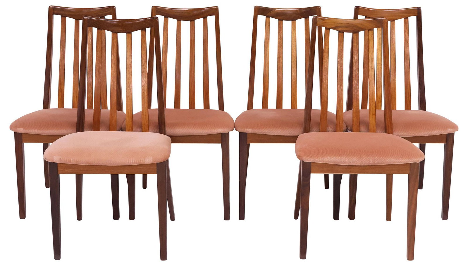 (6) G PLAN 'FRESCO' MID-CENTURY MODERN TEAK DINING CHAIRS (1 of 3)
