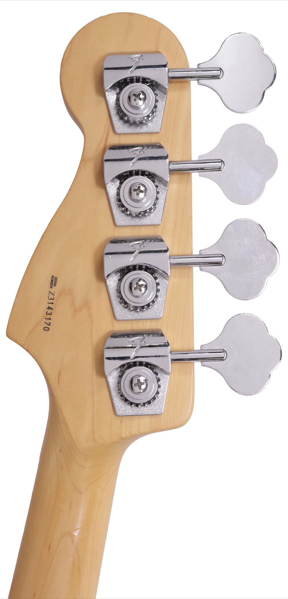 FENDER AMERICAN LIGHT GREY PRECISION BASS IN HARD SHELL CASE - 4