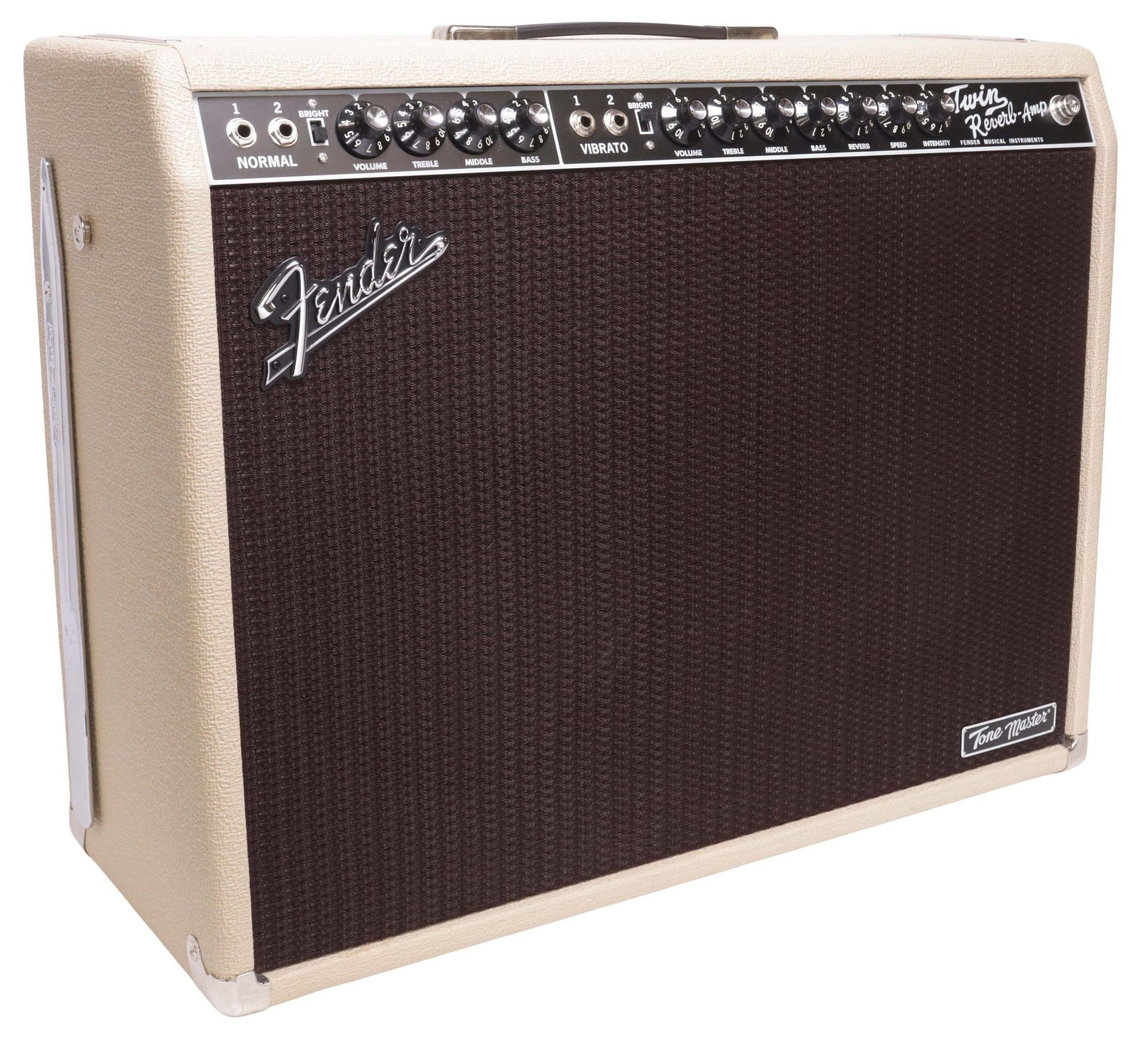 FENDER TONE MASTER TWIN REVERB GUITAR AMPLIFIER & FOOTSWITCH (1 of 10)