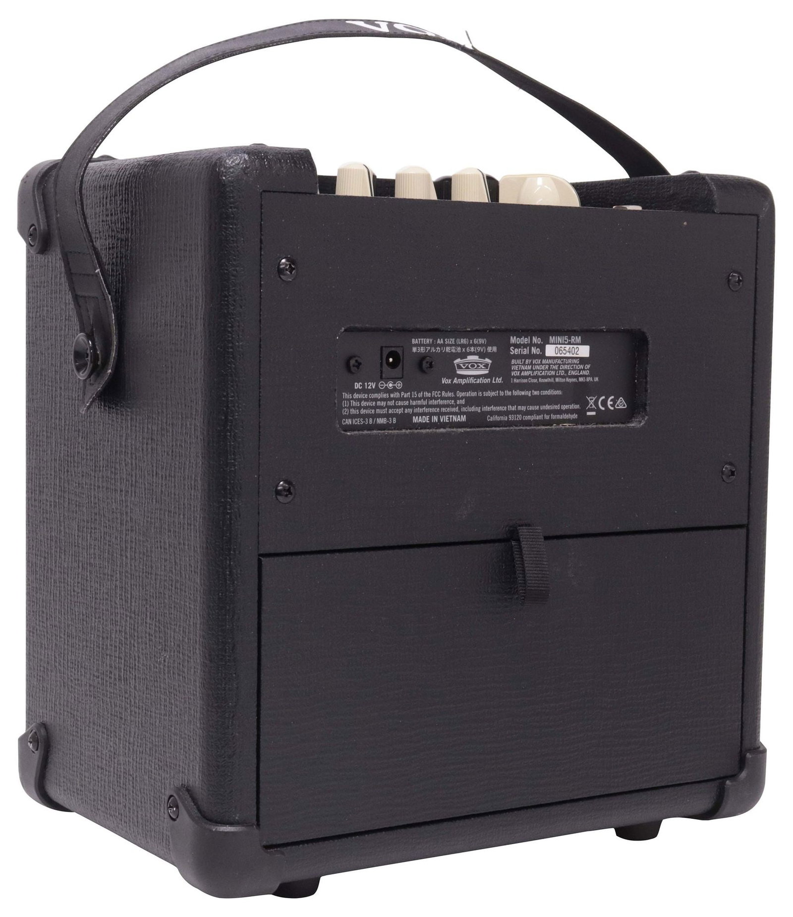 VOX MINI5 RHYTHM MODELING GUITAR AMPLIFIER - 2