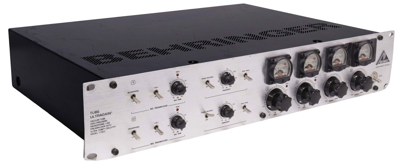 BEHRINGER T1953 TUBE ULTRAGAIN VINTAGER SERIES PREAMPLIFIER (1 of 6)