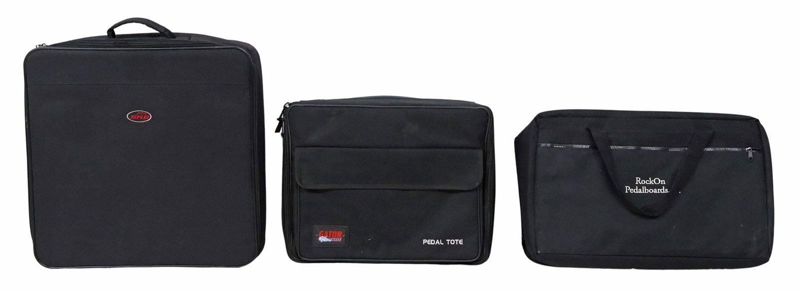 (3) PEDAL BOARDS WITH CASES - 2