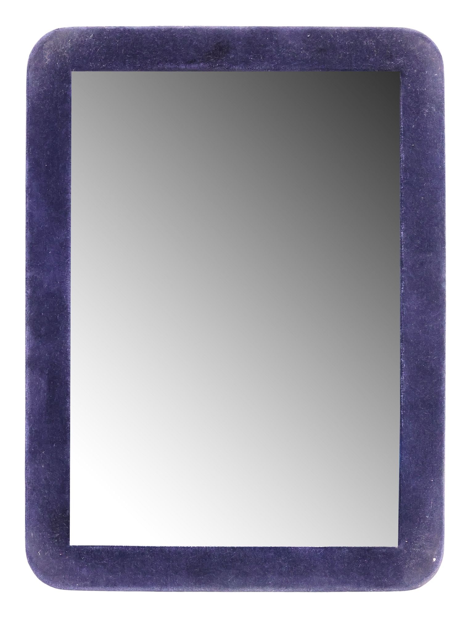 P.J. PANTON BIRMINGHAM REPOUSSE STERLING SILVER DRESSING MIRROR: English sterling silver dressing or lay-down table mirror, P.J. Panton, Birmingham, c.1992, backplate with repousse rocaille and floral motifs, centering vacant cartouche, encasing beveled mirror plat