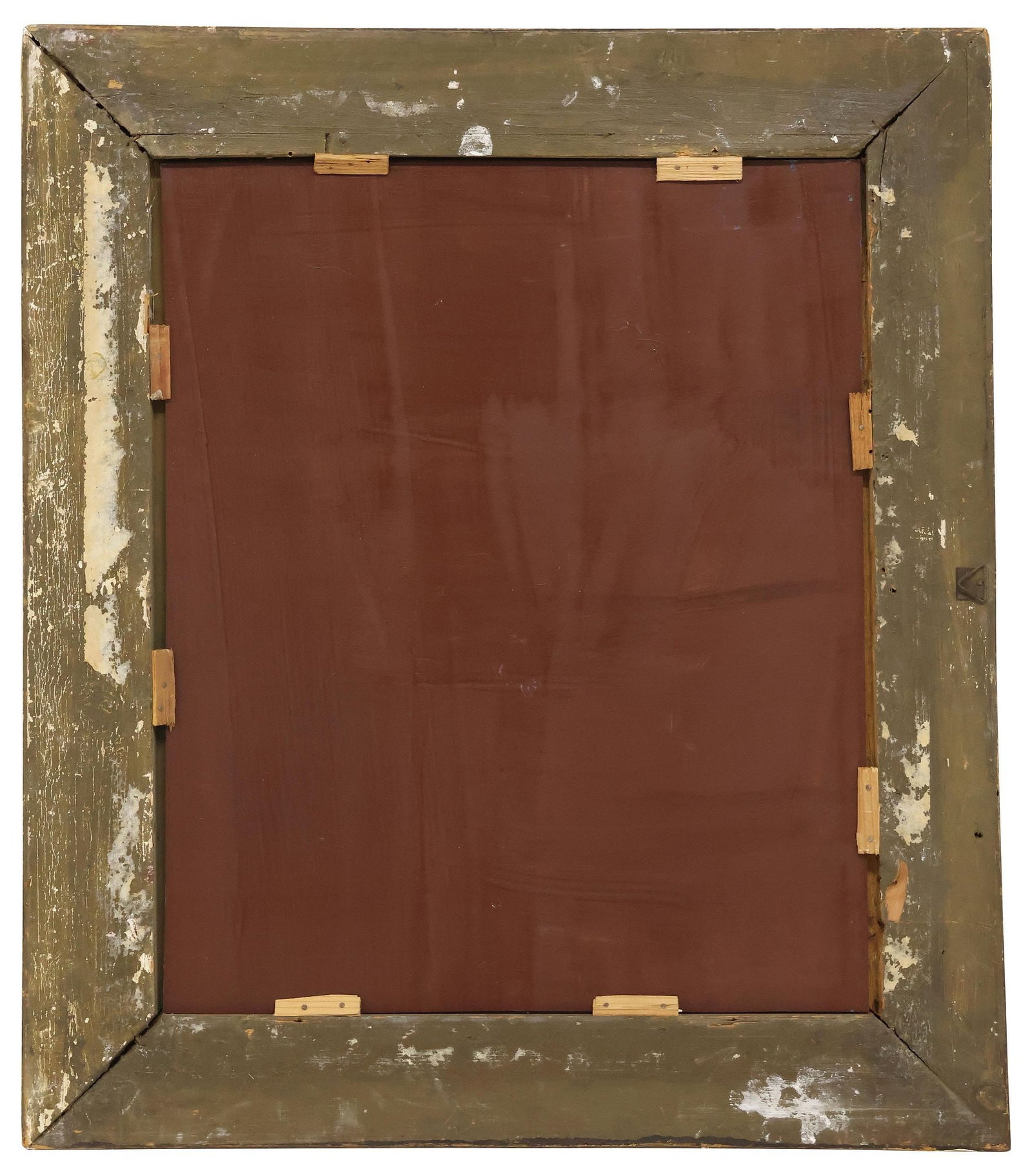 ITALIAN GILT-PAINTED RECTANGULAR PICTURE FRAME MIRROR - 3