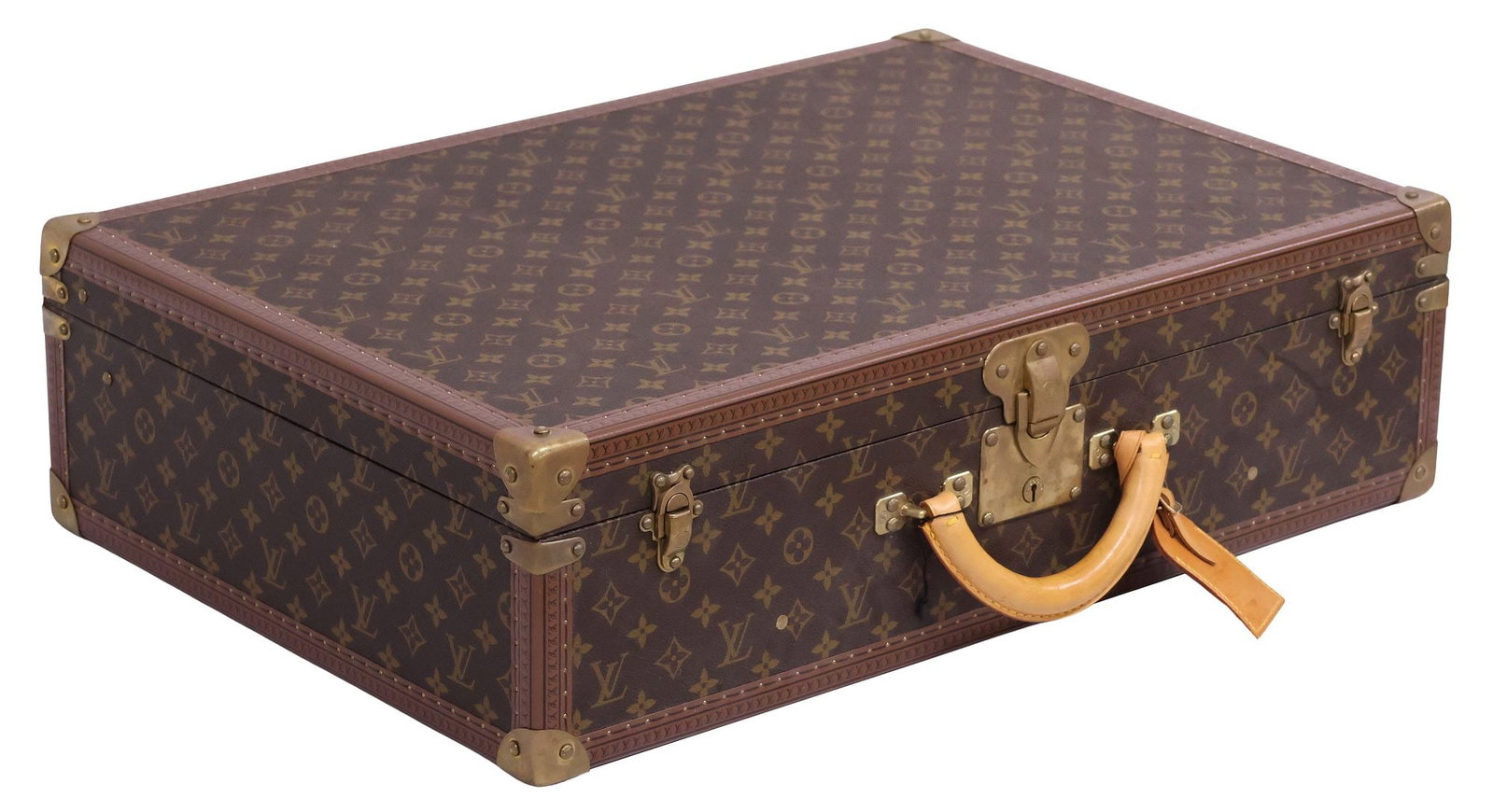 LOUIS VUITTON 'BISTEN' MONOGRAM CANVAS HARD-SIDED SUITCASE (1 of 11)