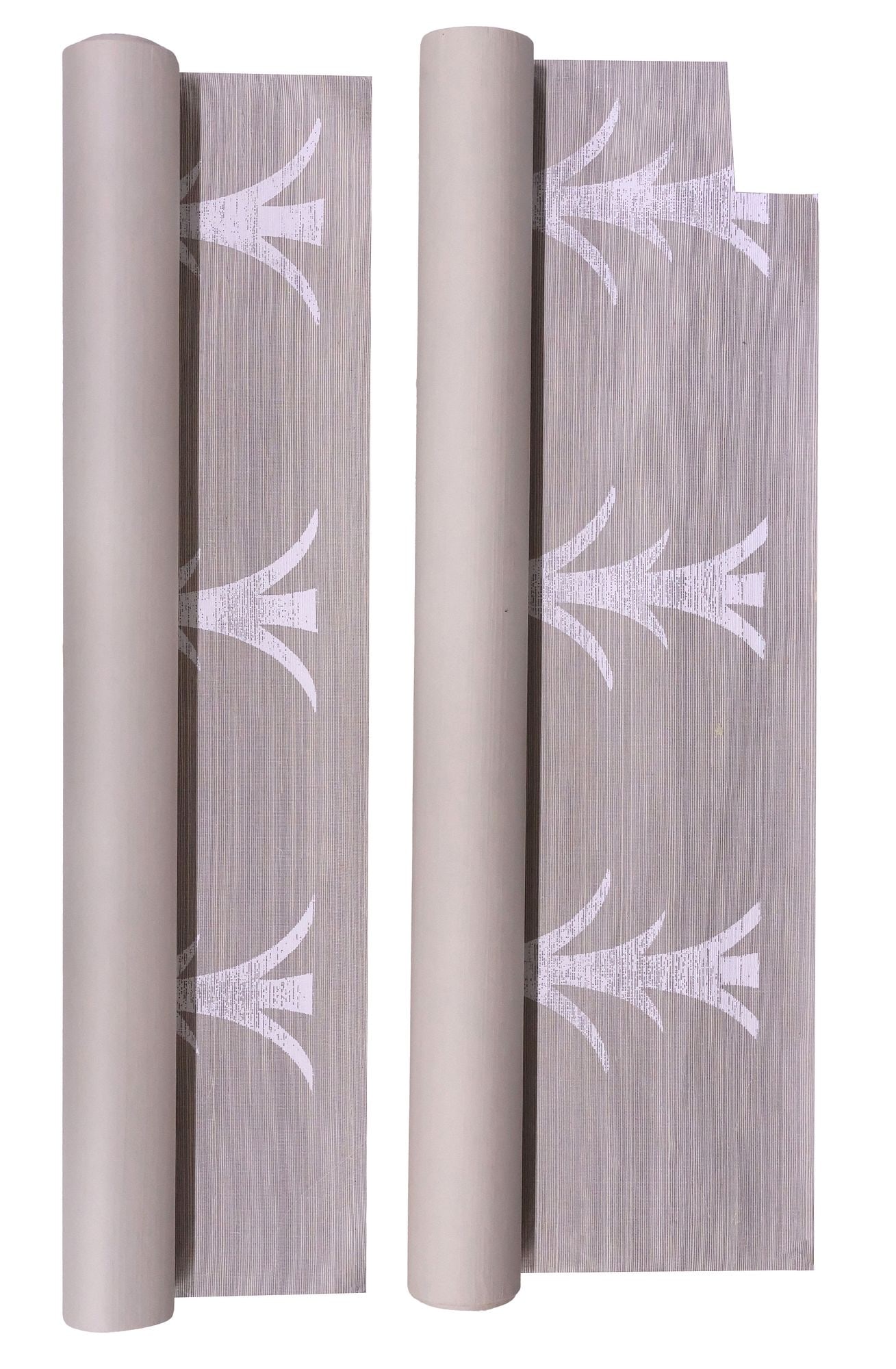 (2) CELERIE KEMBLE FOR SCHUMACHER 'ACANTHUS STRIPE' WALLPAPER ROLLS (1 of 4)
