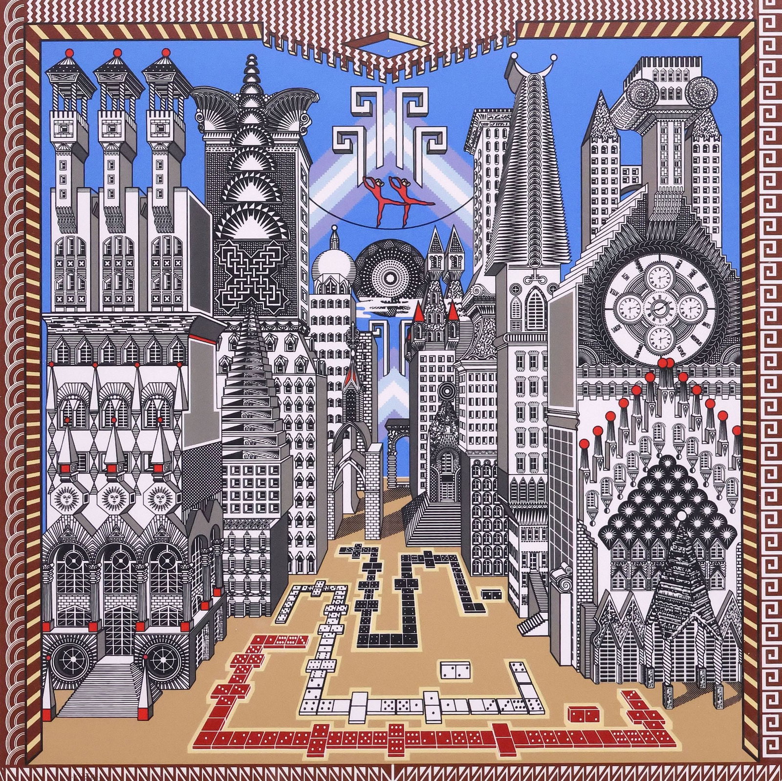 PEDRO FRIEDEBERG (MEXICO, D. 2026) SERIGRAPH PRINT, 'MALABARISTAS PARAPSICOLOGICOS' (1 of 5)