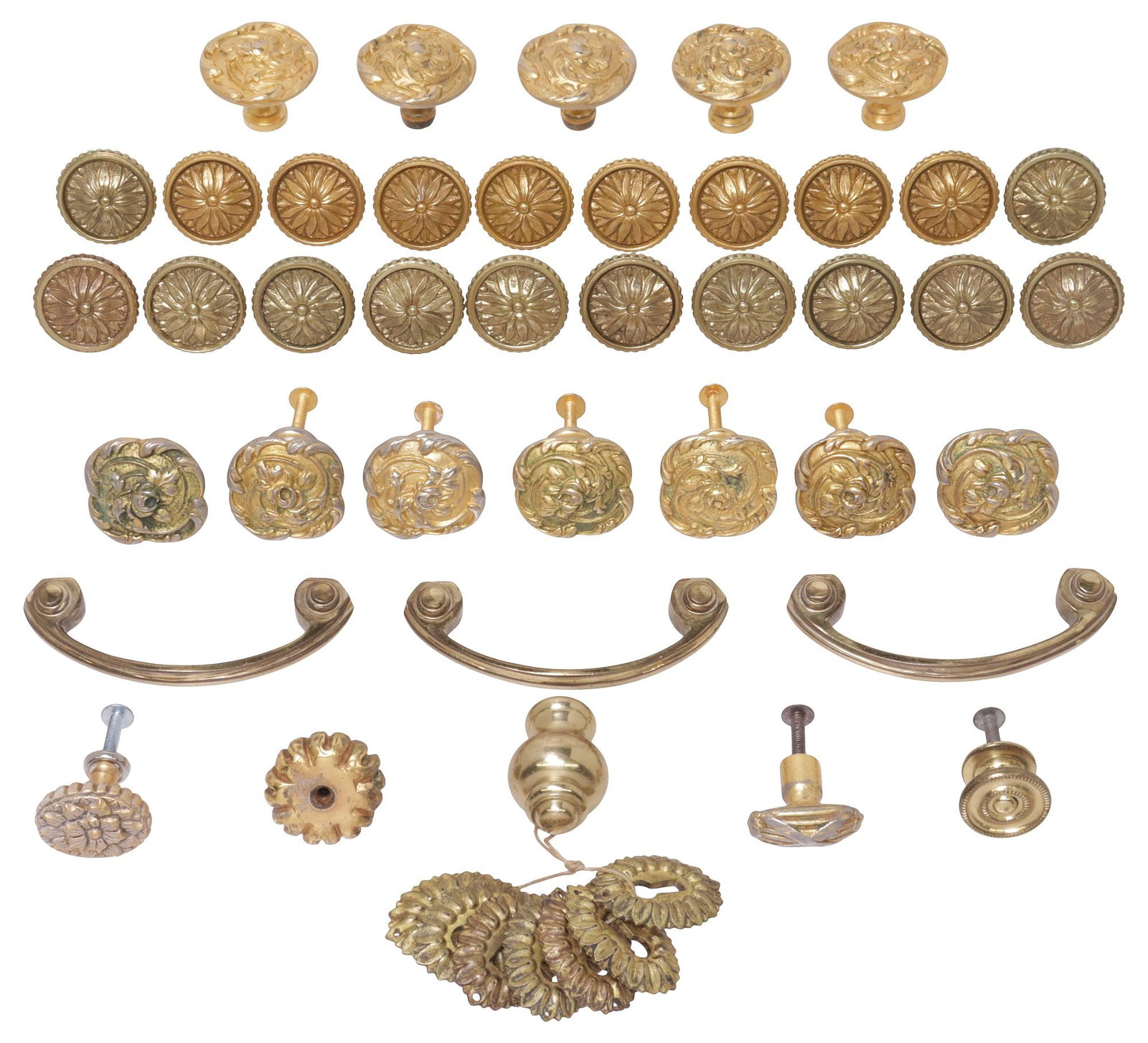 (39) DESIGNER P.E. GUERIN & SHERLE WAGNER HARDWARE: PULLS & ESCUTCHEONS (1 of 3)