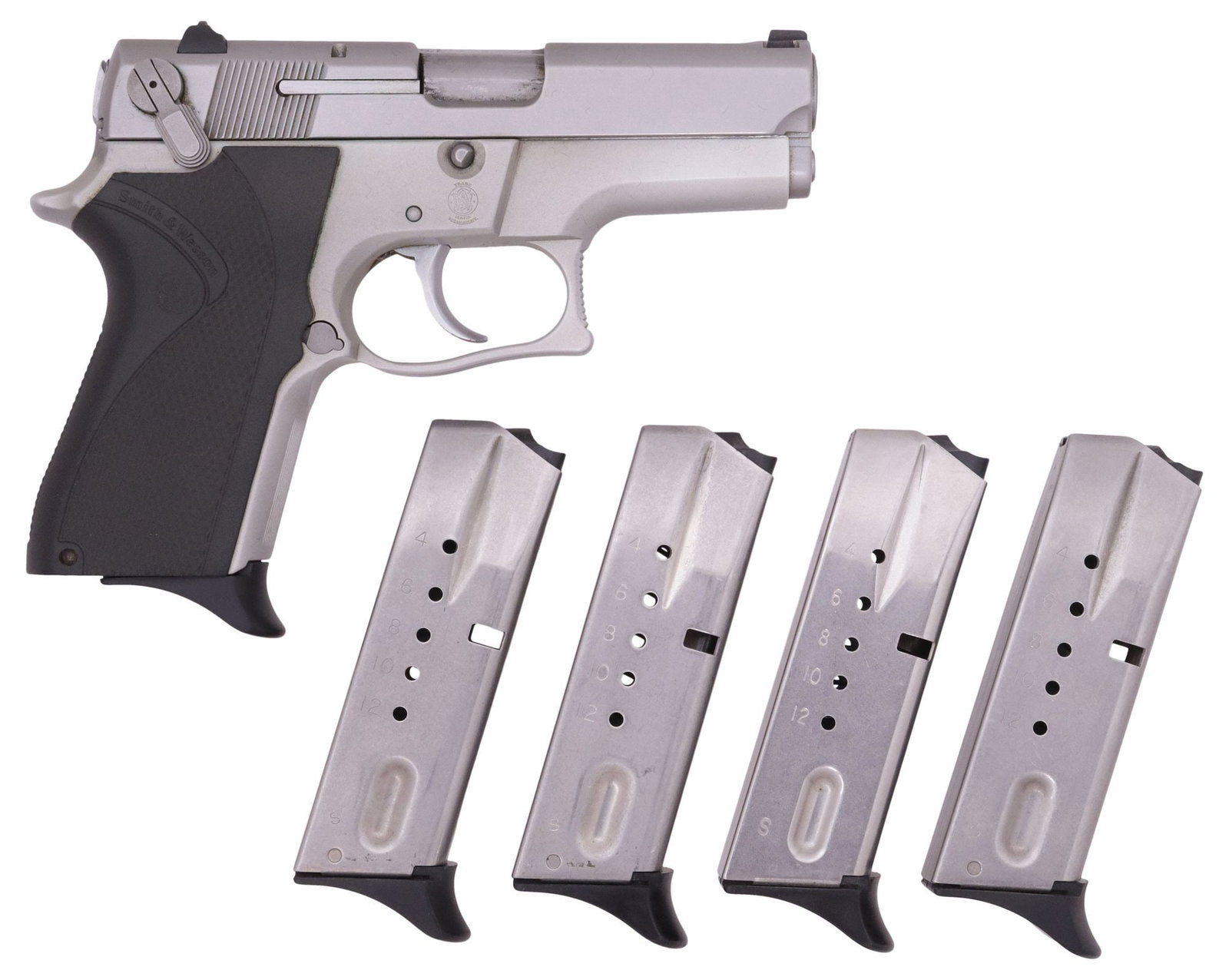 SMITH & WESSON M6906 COMPACT PISTOL, 9MM CALIBER (1 of 6)