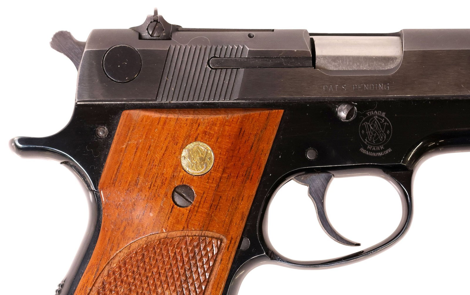 SMITH & WESSON MODEL 39-2 PISTOL, 9MM CALIBER, ORIG BOX (1 of 10)
