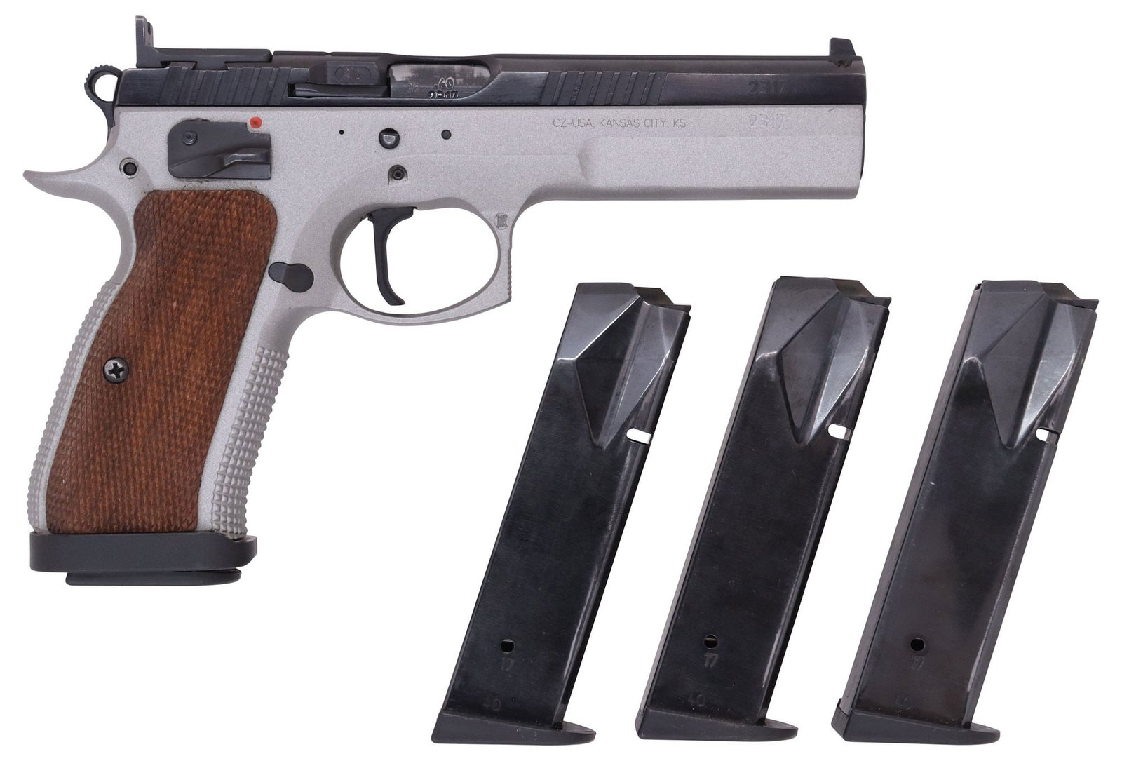 CZ 75 TACTICAL SPORTS PISTOL, .40 CALIBER, *RESTRICTED STATES* (1 of 9)